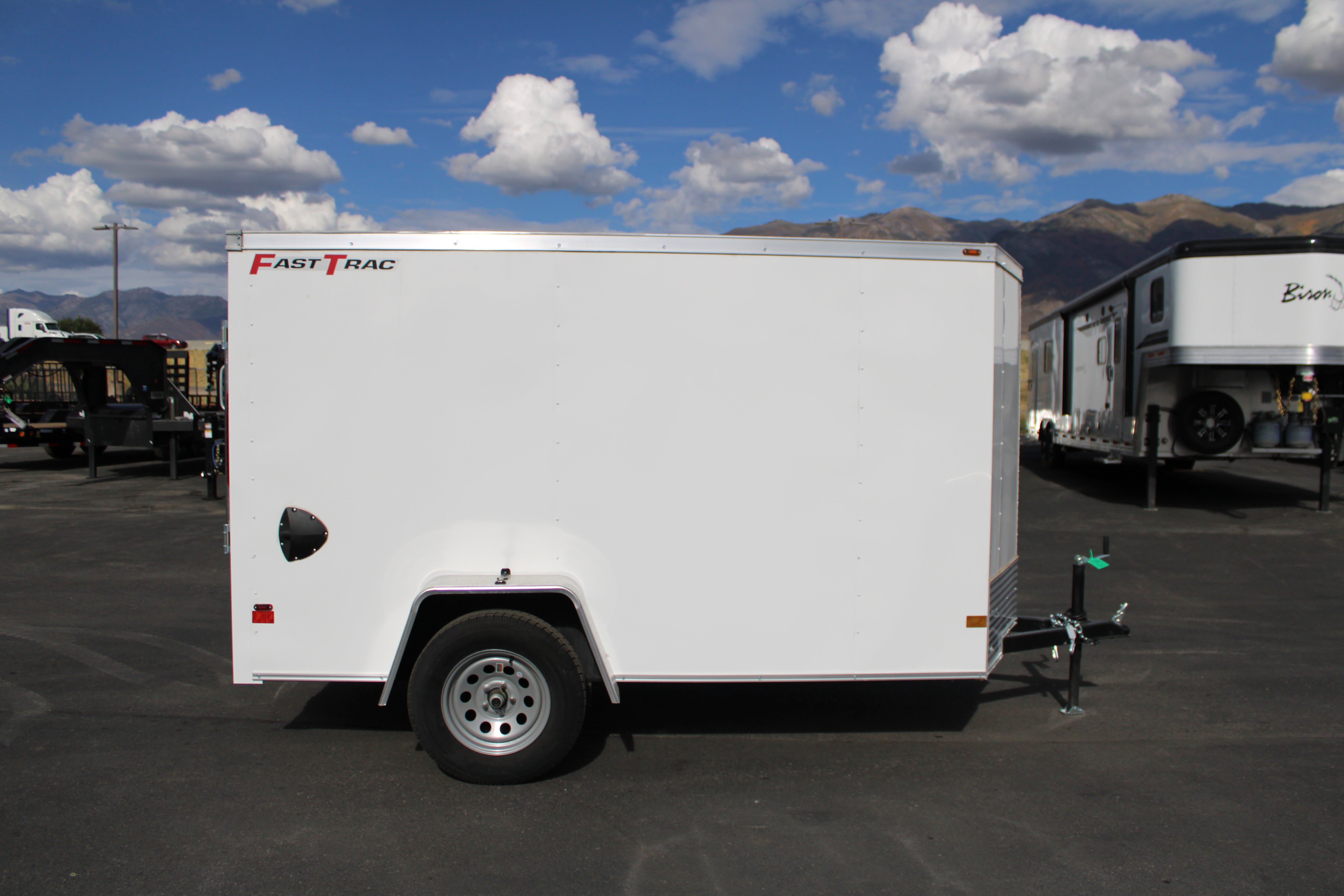 Wells Cargo 5 x 10 Deluxe Enclosed Trailer