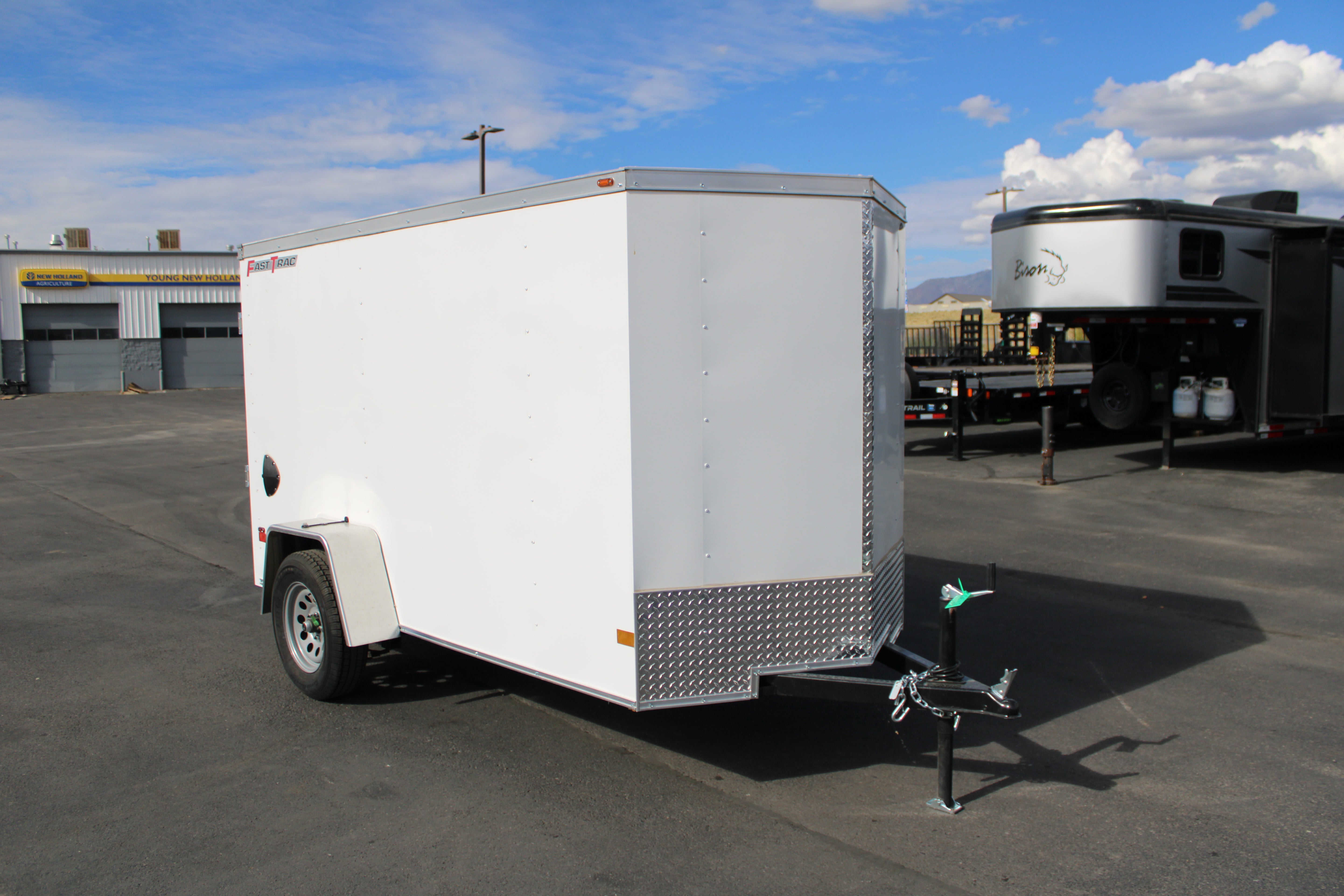 Wells Cargo 5 x 10 Deluxe Enclosed Trailer