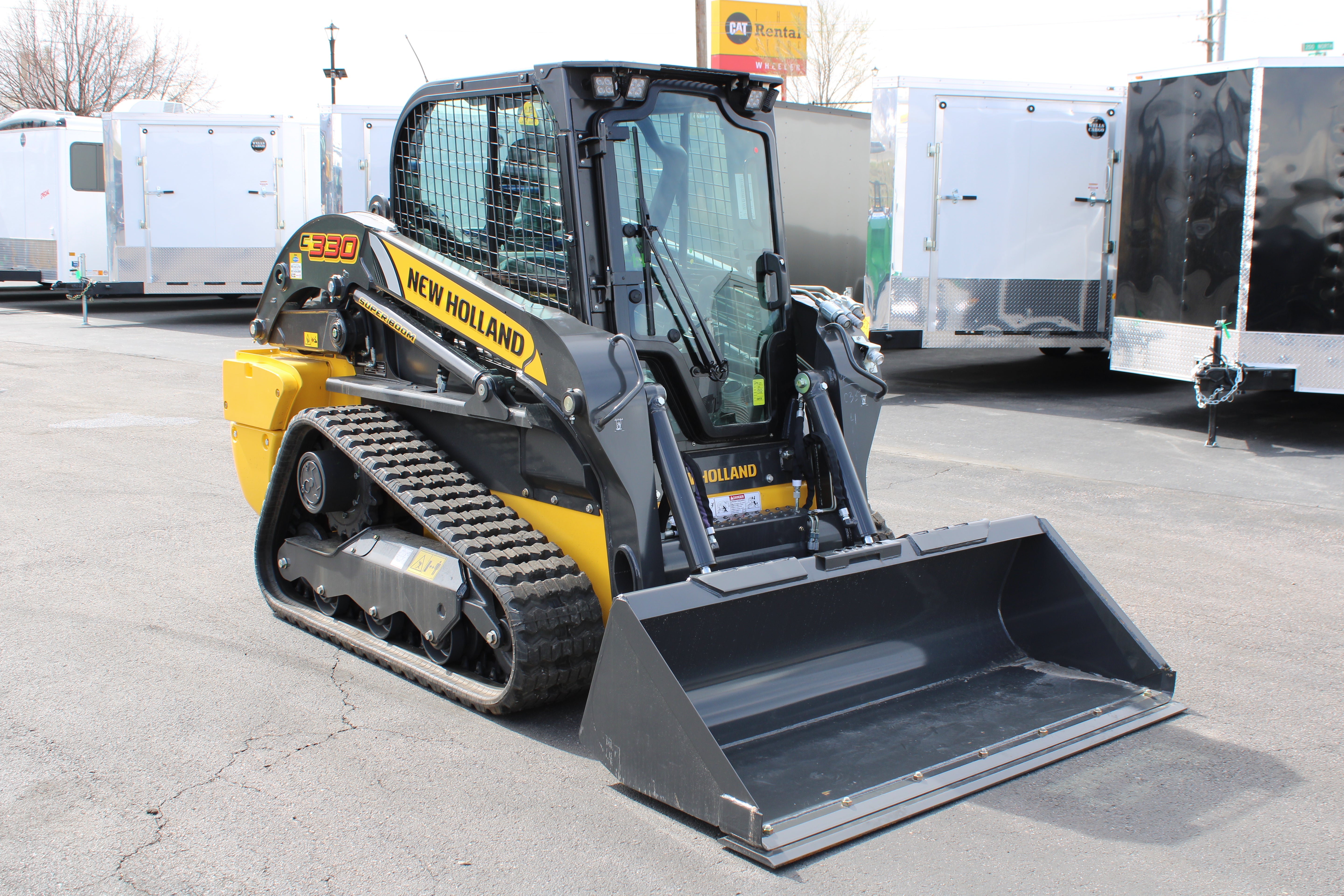 New Holland C330 Trackload Skidsteer