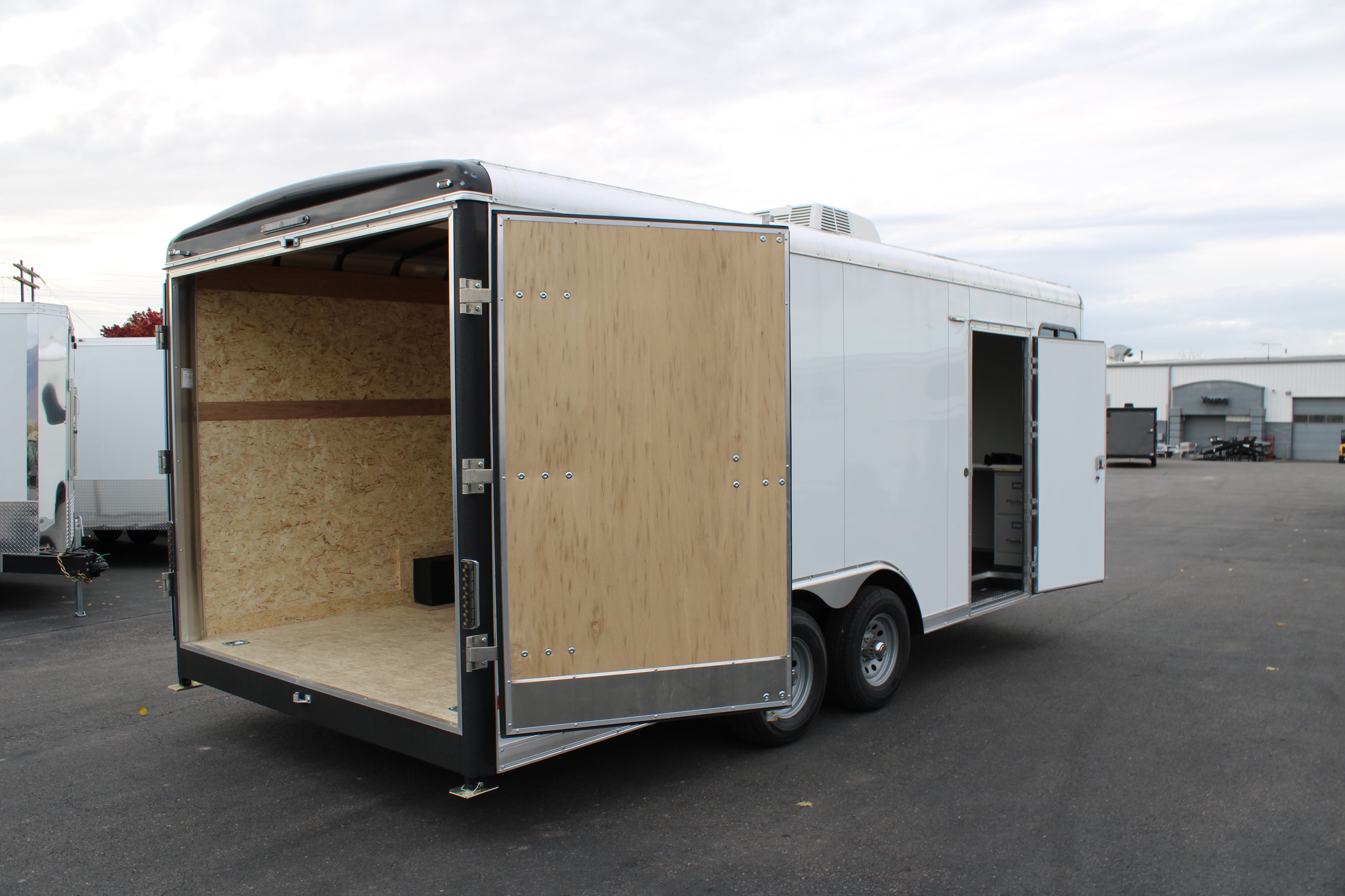 Wells Cargo 8.5 x 20 Office Wagon