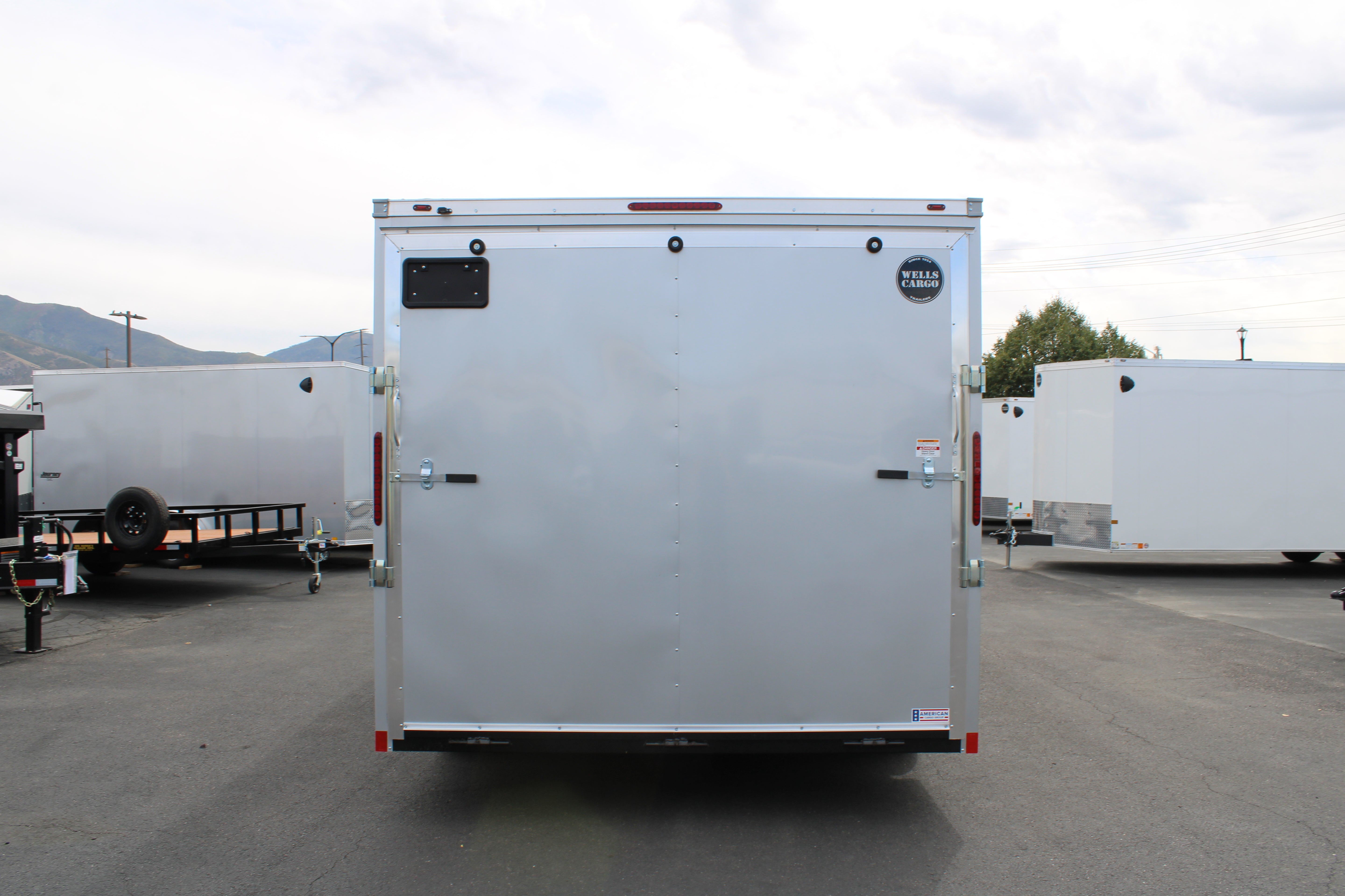Wells Cargo 8.5 x 16 Deluxe Enclosed Trailer
