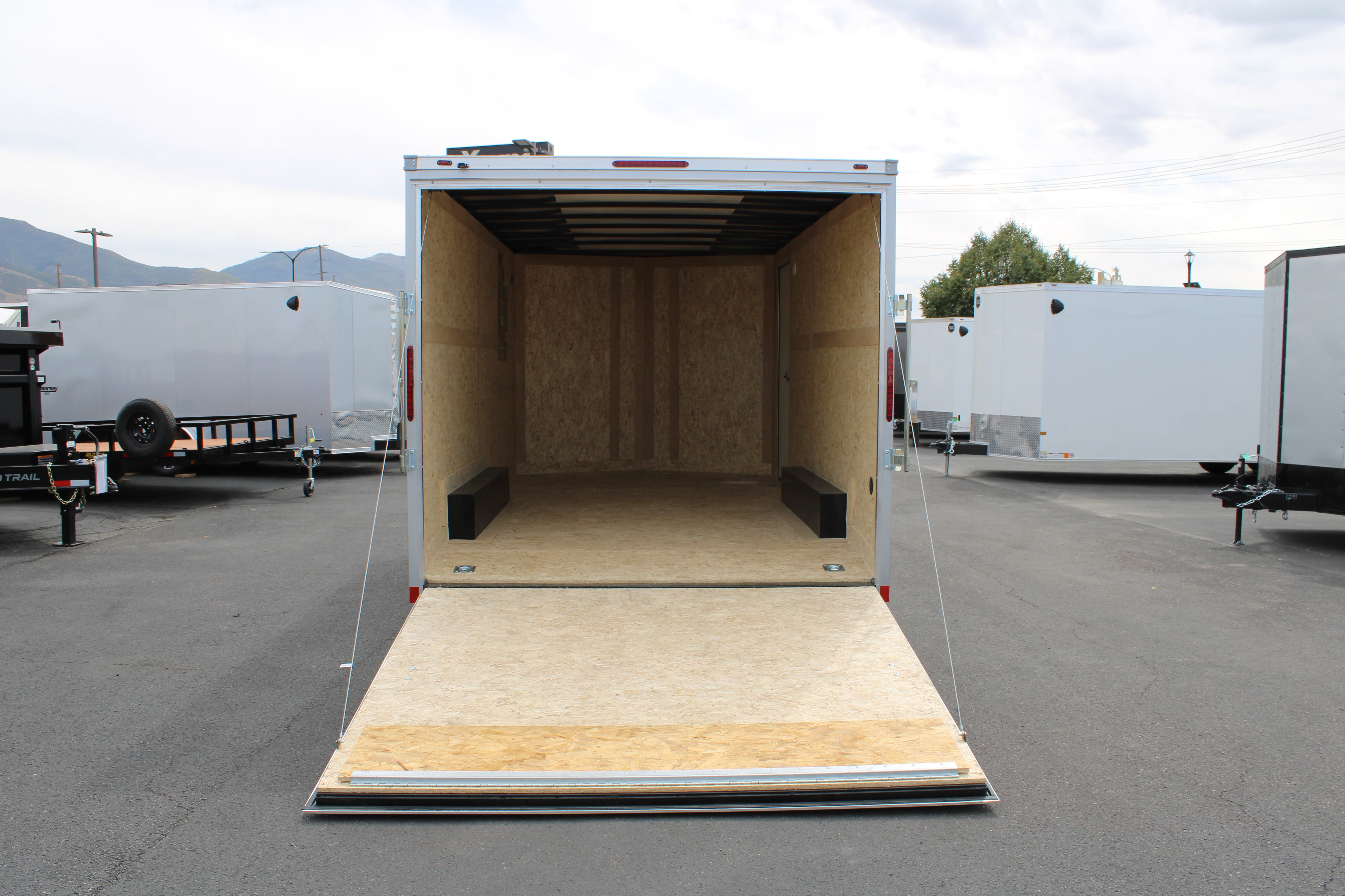 Wells Cargo 8.5 x 16 Deluxe Enclosed Trailer