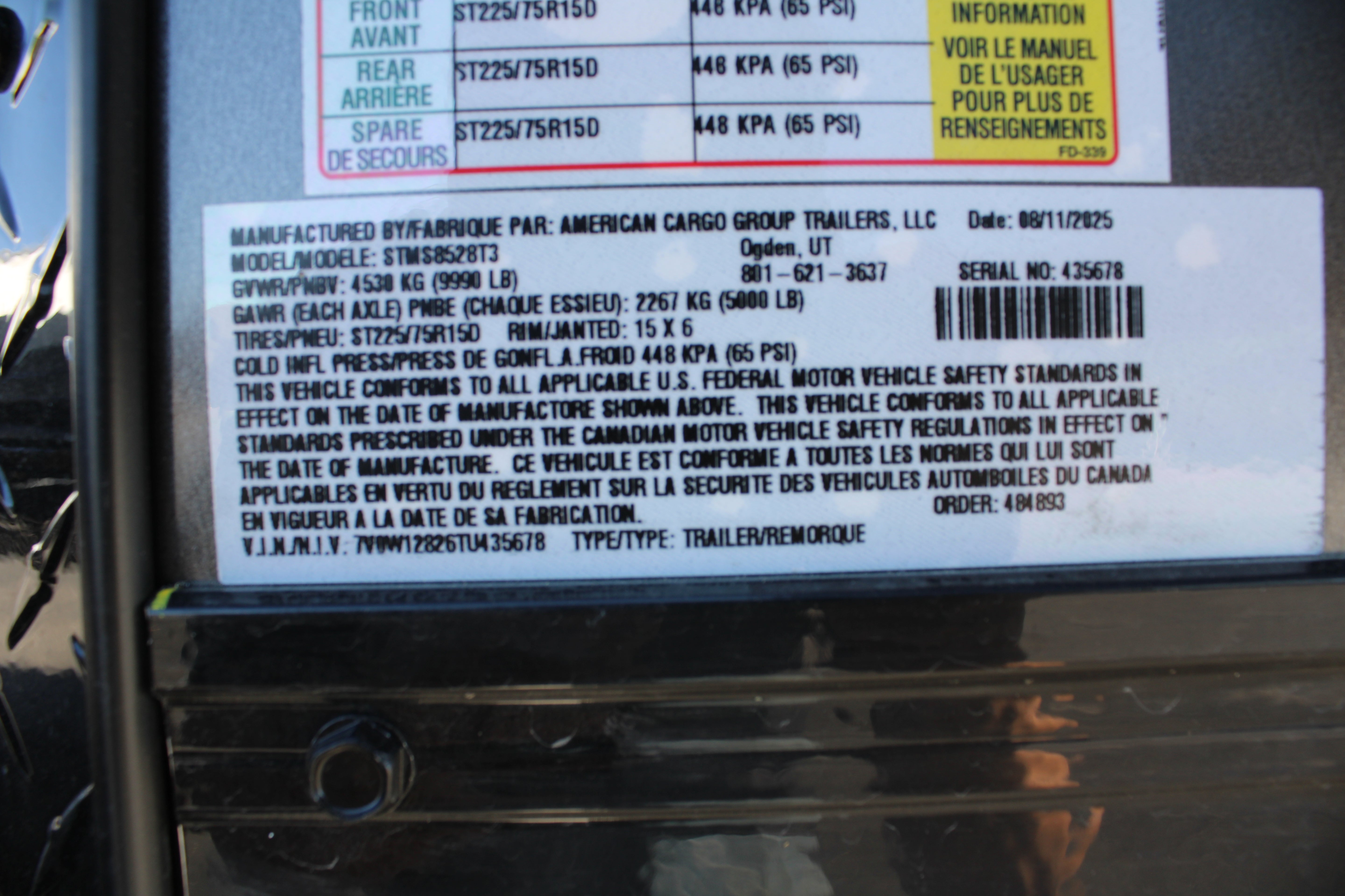 Wells Cargo 8.5 x 28 Enclosed Trailer