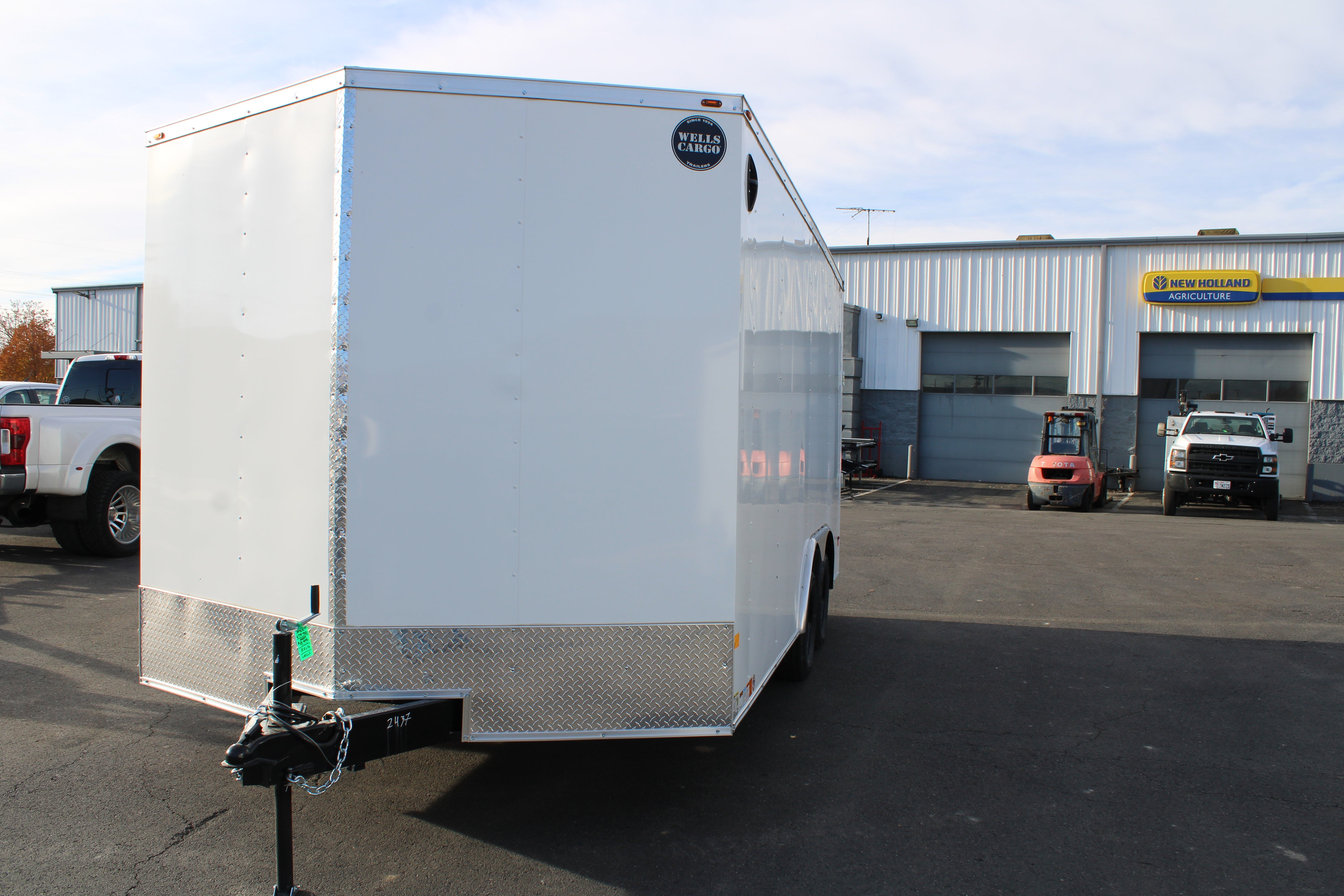 Wells Cargo 8.5 x 16 Deluxe Enclosed Trailer