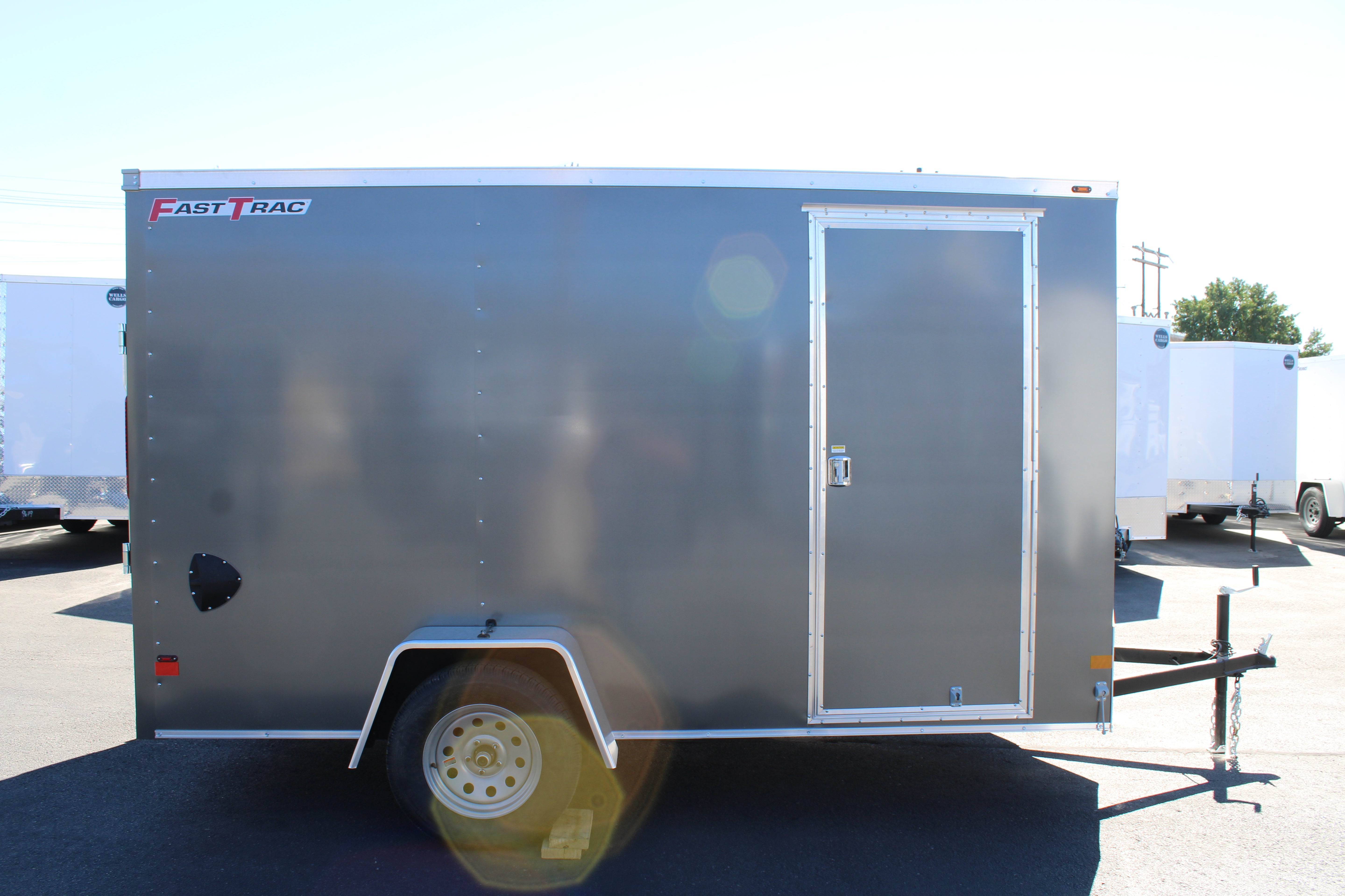 Wells Cargo 6 x 12 Deluxe Enclosed Trailer