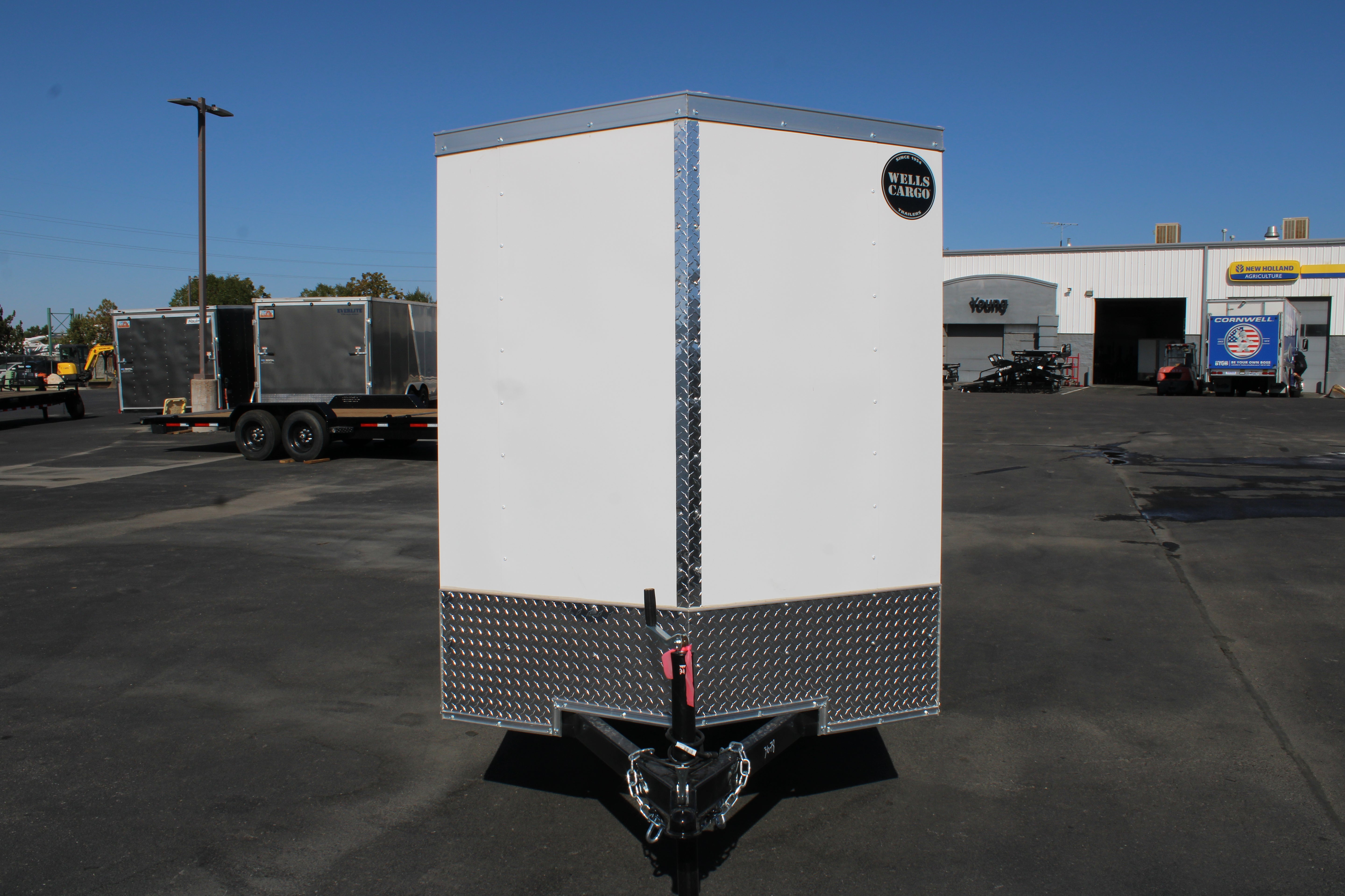 Wells Cargo 5 x 10 Deluxe Enclosed Trailer