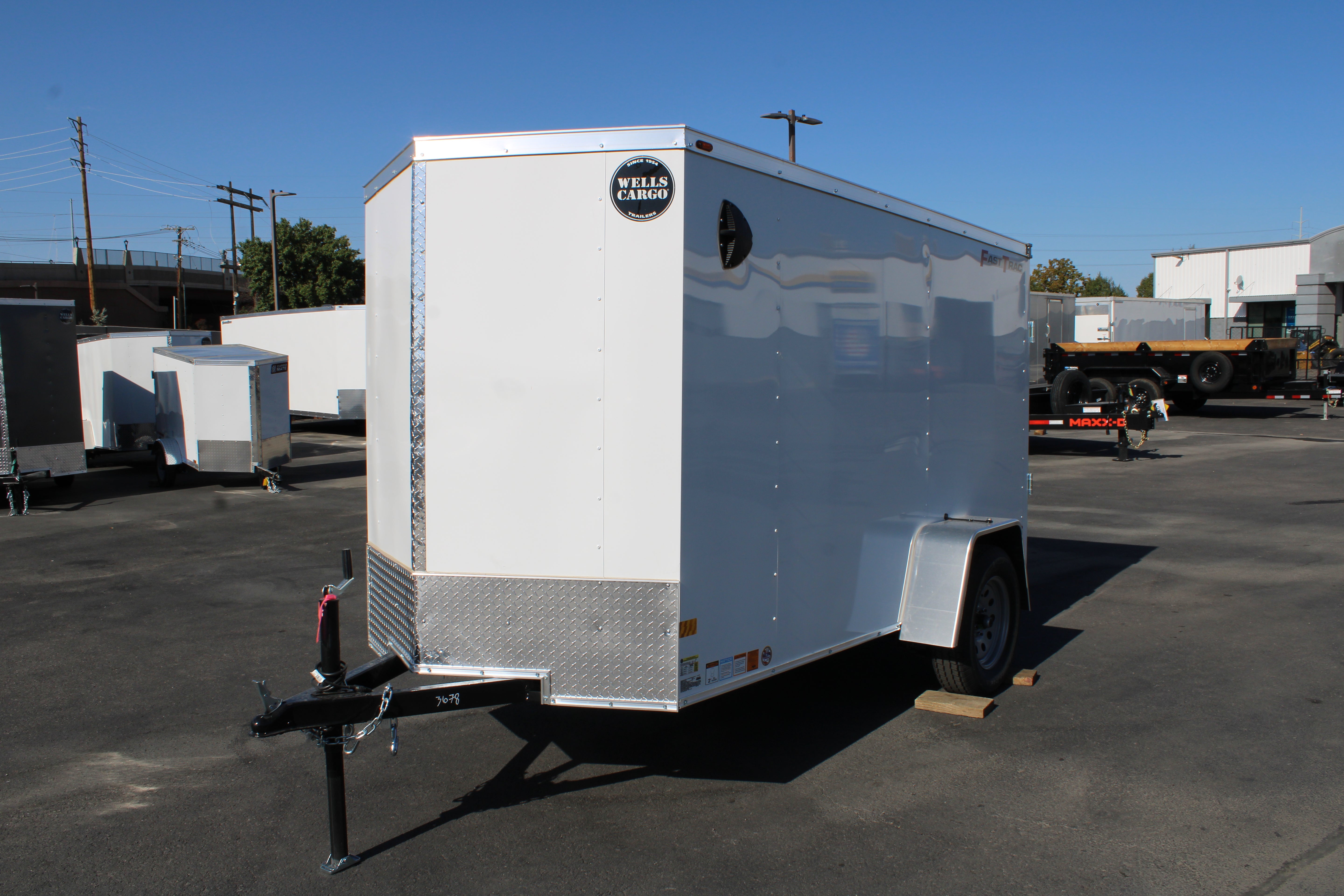 Wells Cargo 5 x 10 Deluxe Enclosed Trailer
