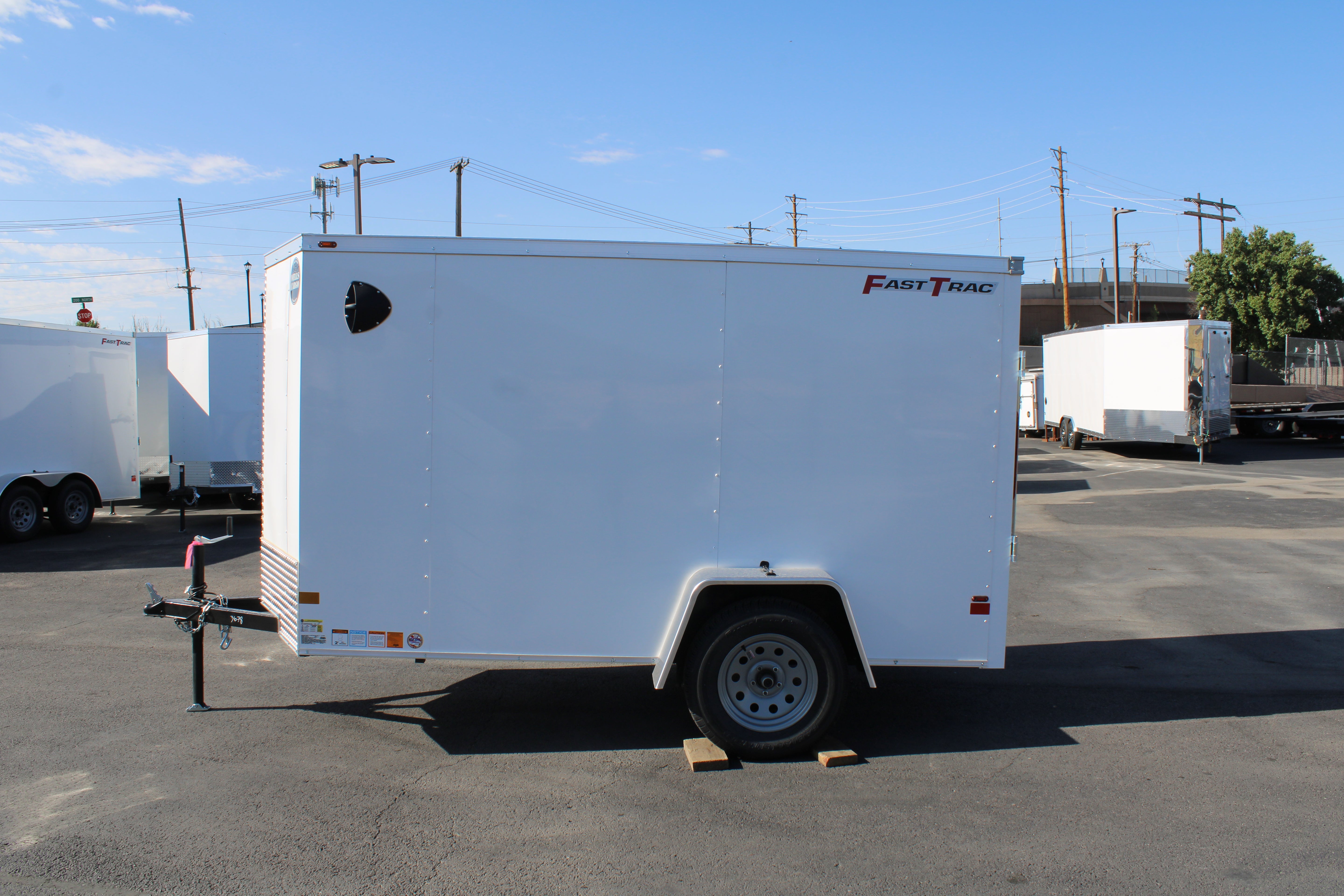 Wells Cargo 5 x 10 Deluxe Enclosed Trailer