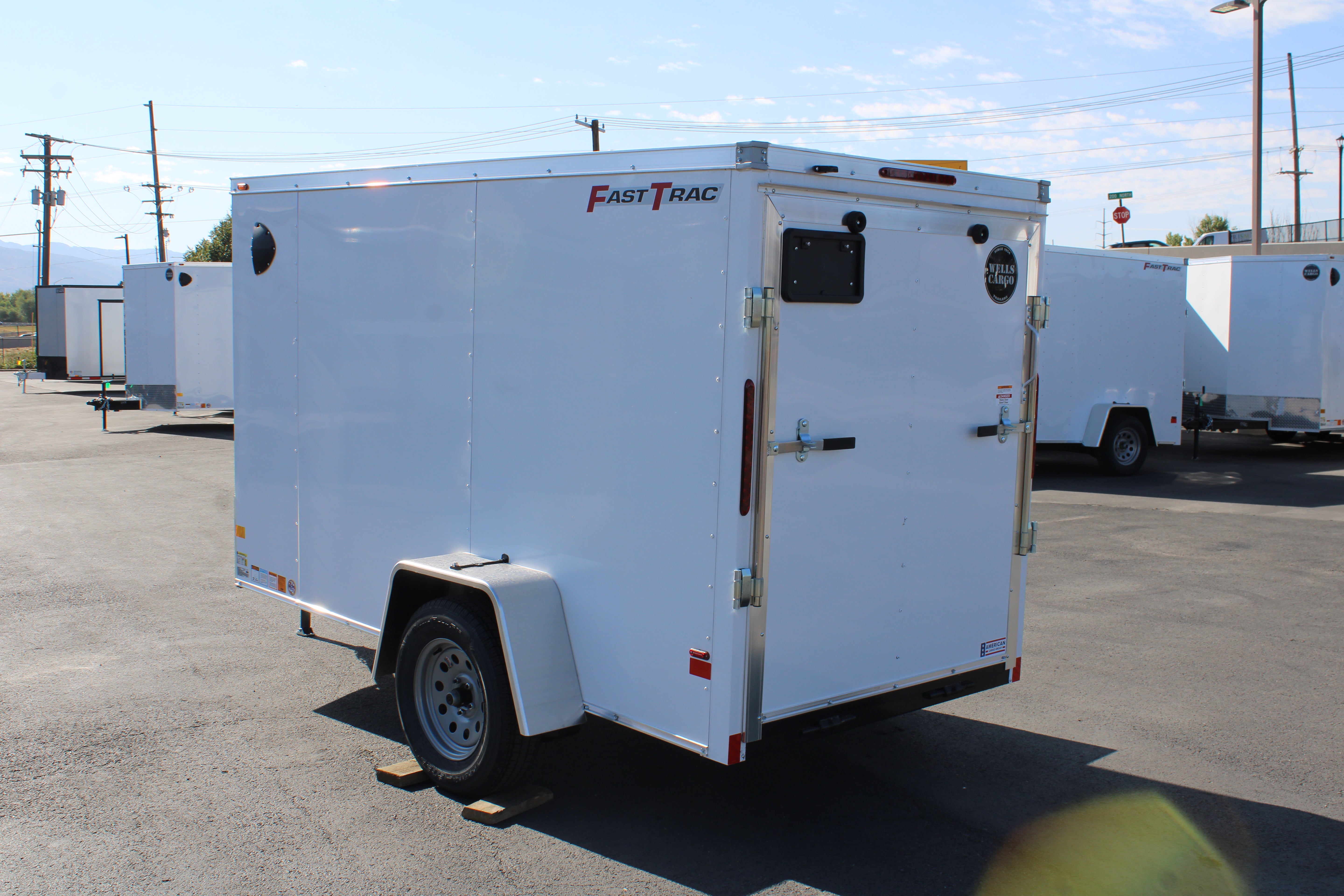 Wells Cargo 5 x 10 Deluxe Enclosed Trailer