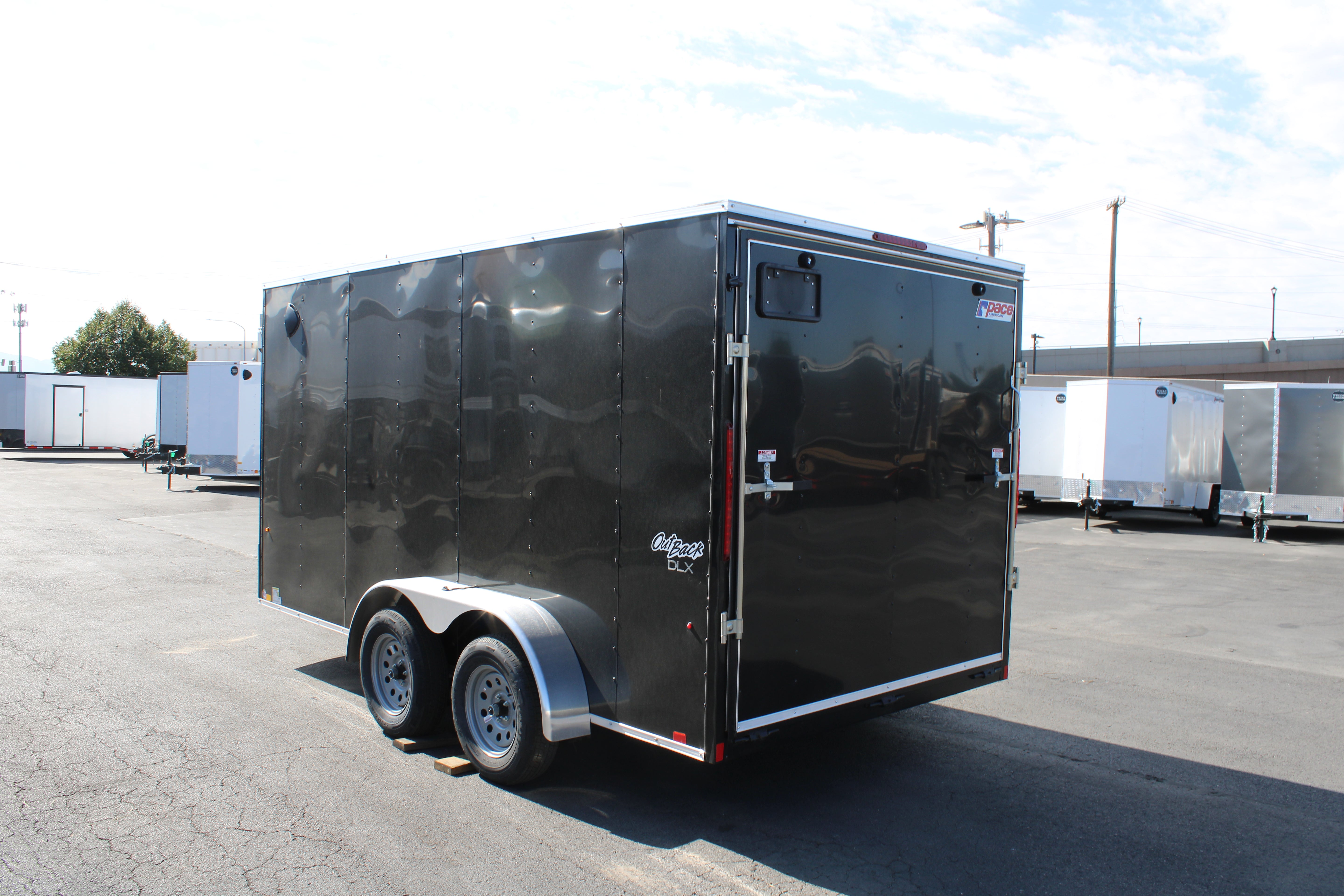 Pace 7 x 14 Deluxe Enclosed Trailer