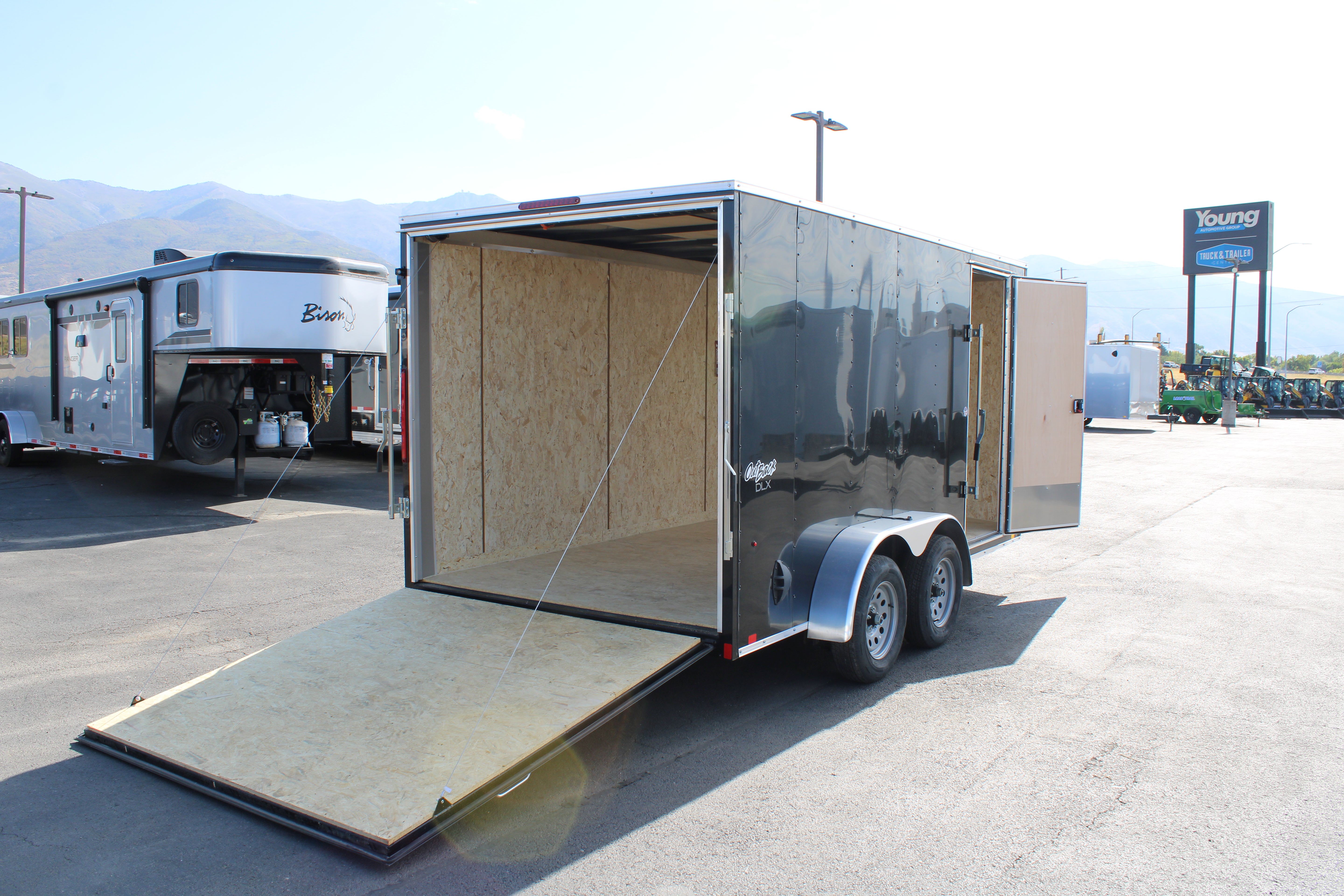 Pace 7 x 14 Deluxe Enclosed Trailer