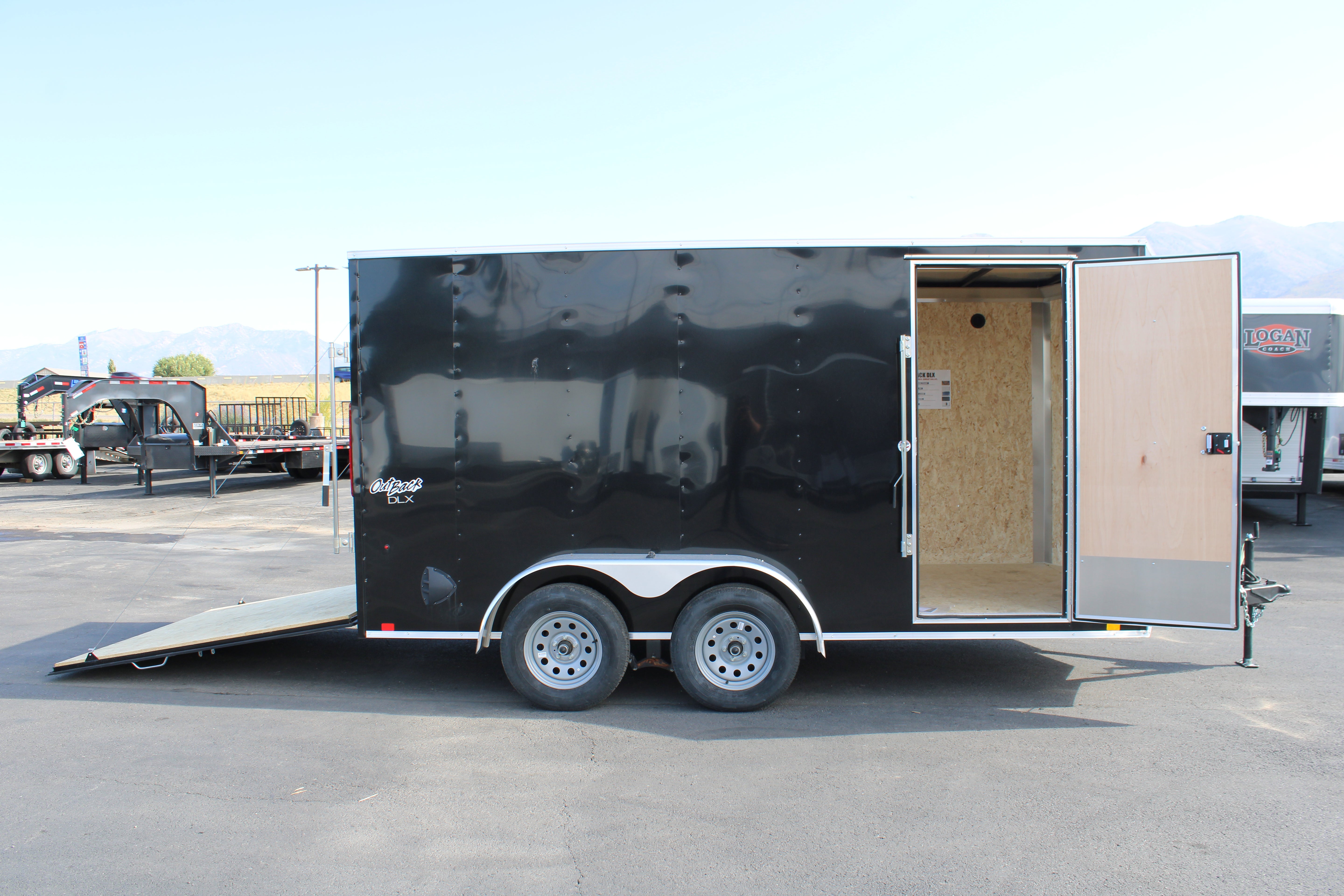Pace 7 x 14 Deluxe Enclosed Trailer