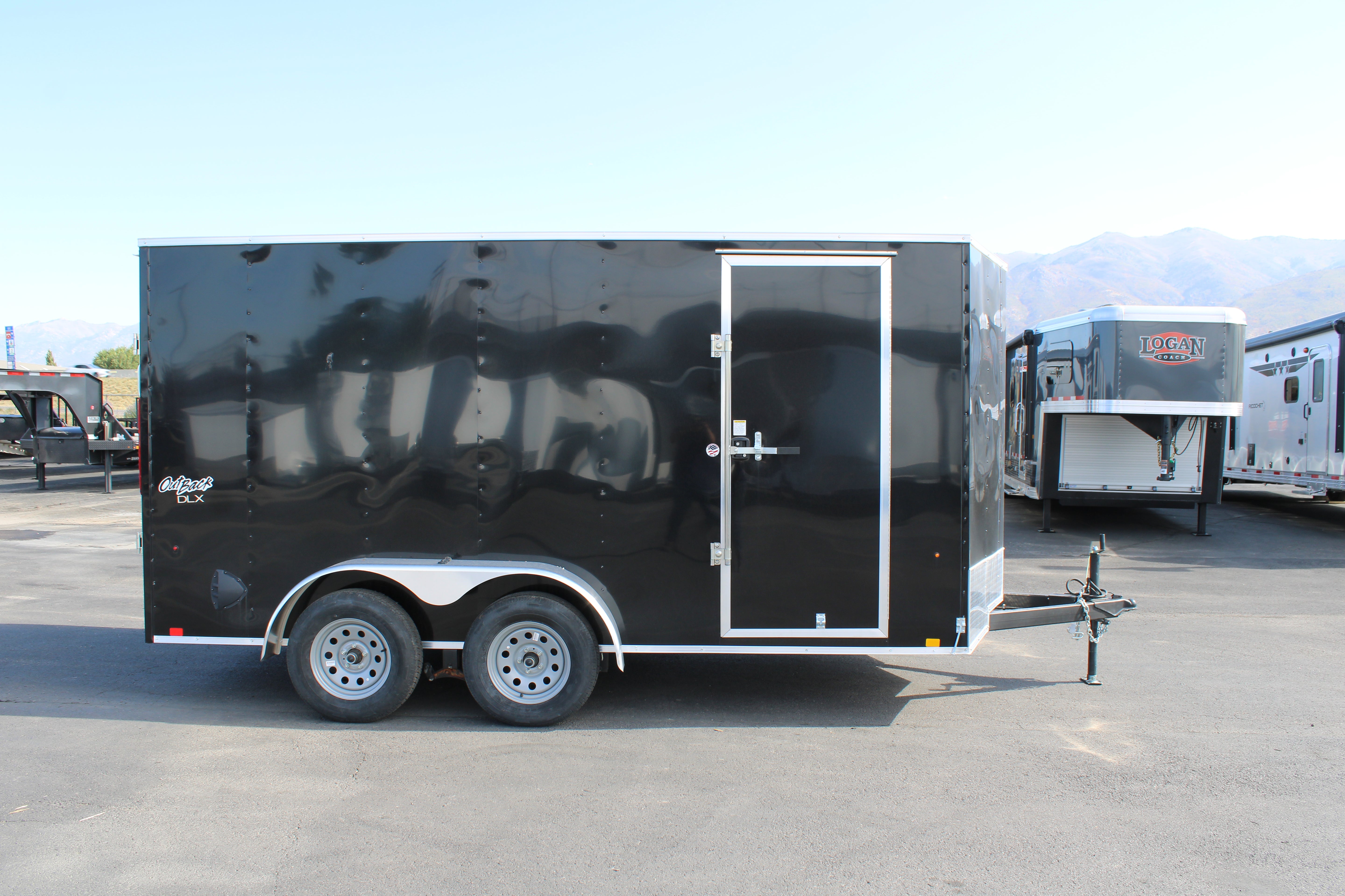 Pace 7 x 14 Deluxe Enclosed Trailer