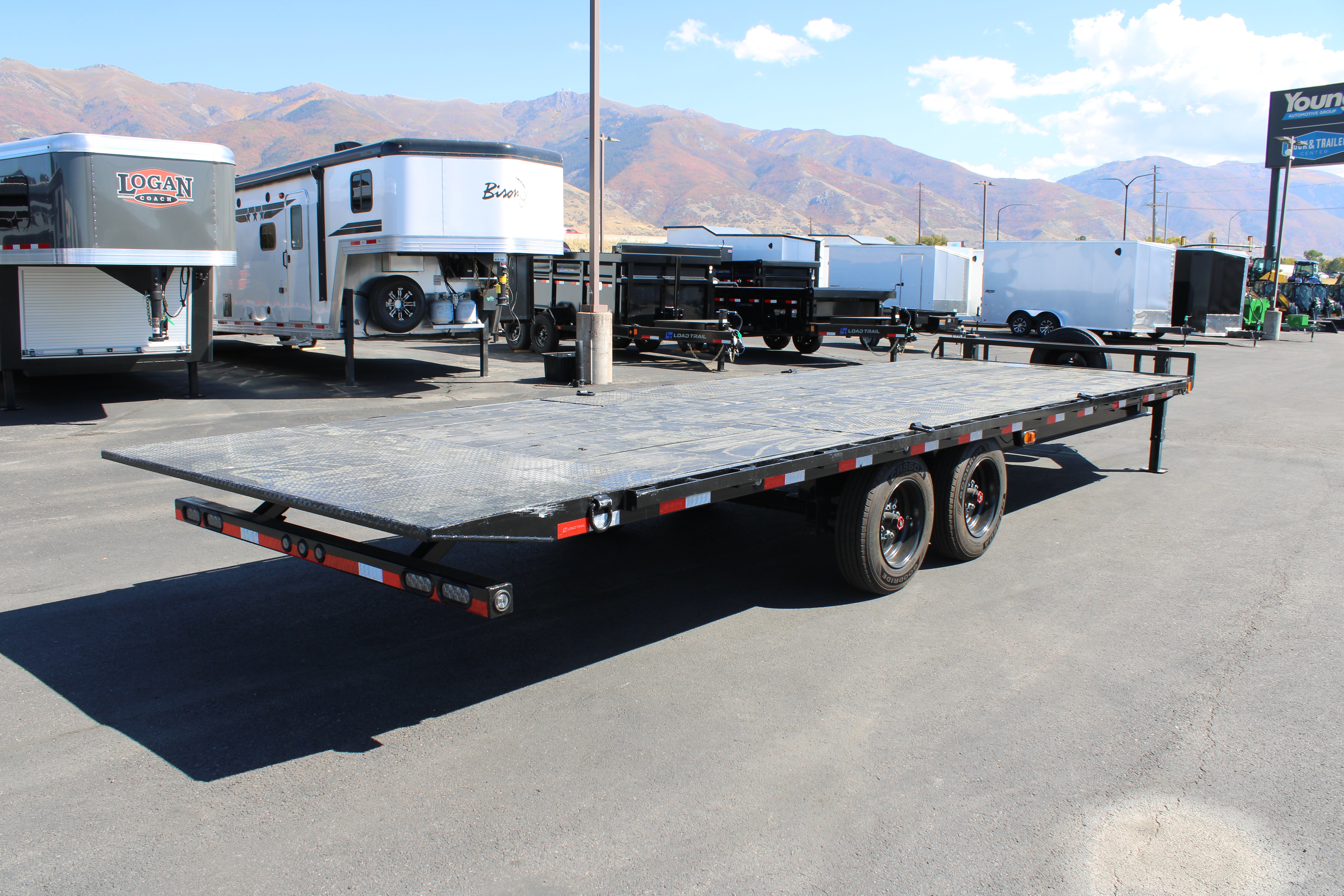 Load Trail 102" x 26' Tandem Equipment Tilt Deck