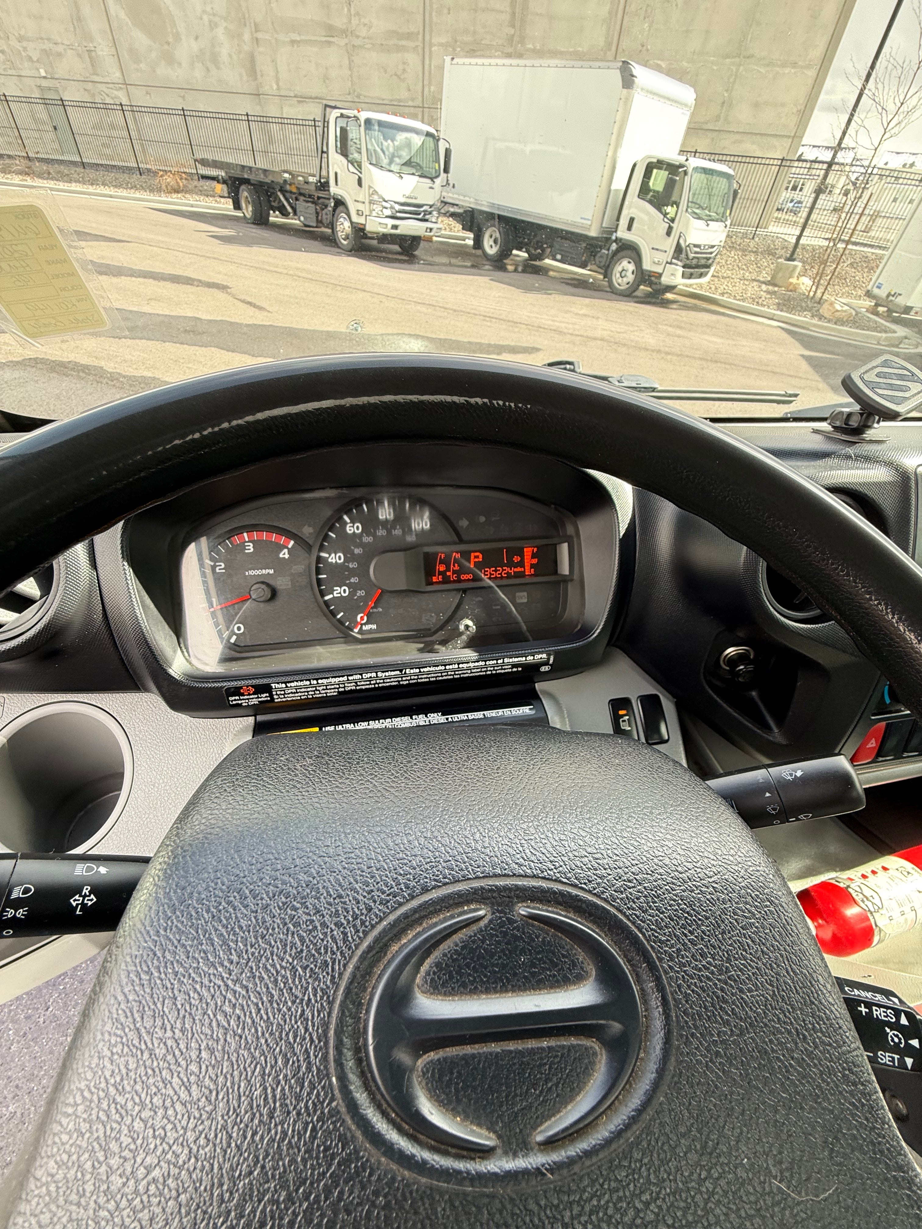 2020 Hino 195 22' Folding Sides Flatbed