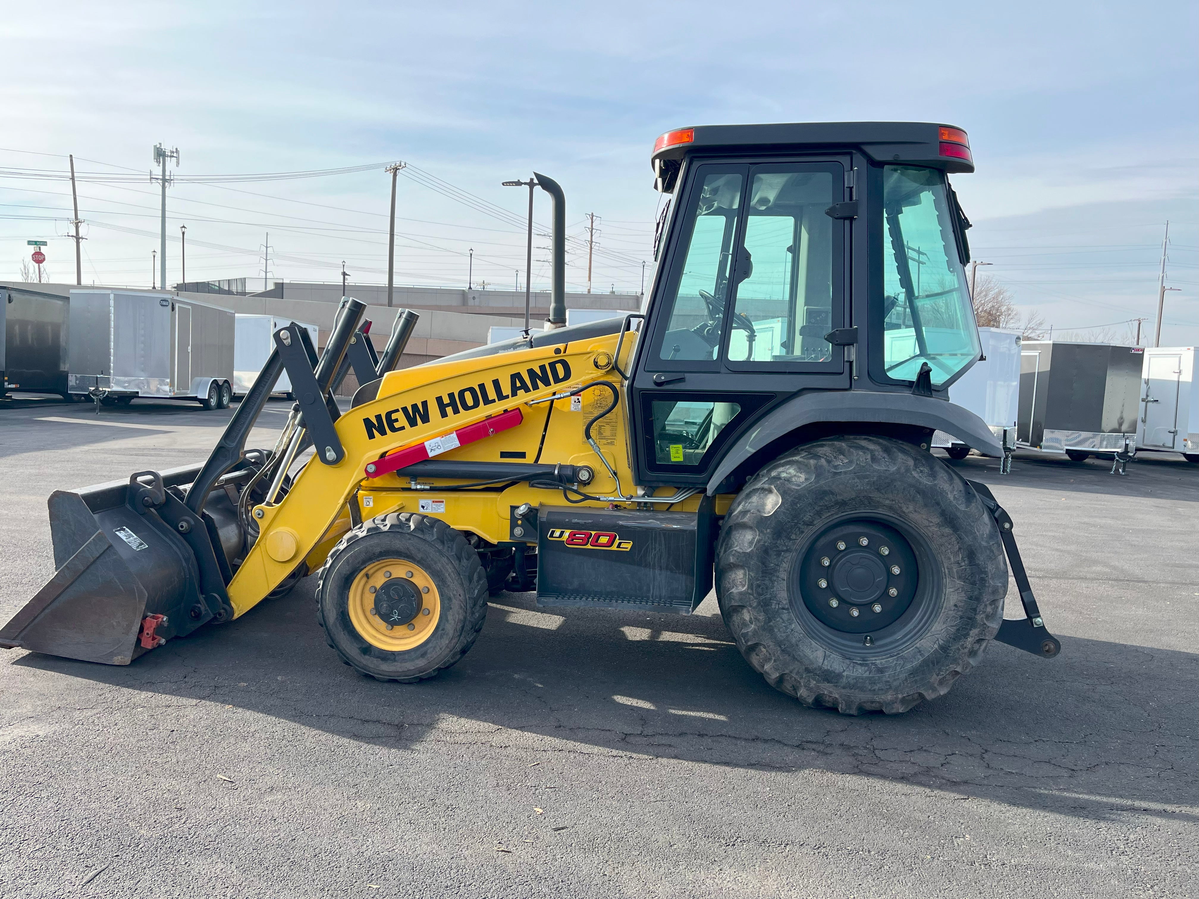 2021 New Holland U80C Skip Loader