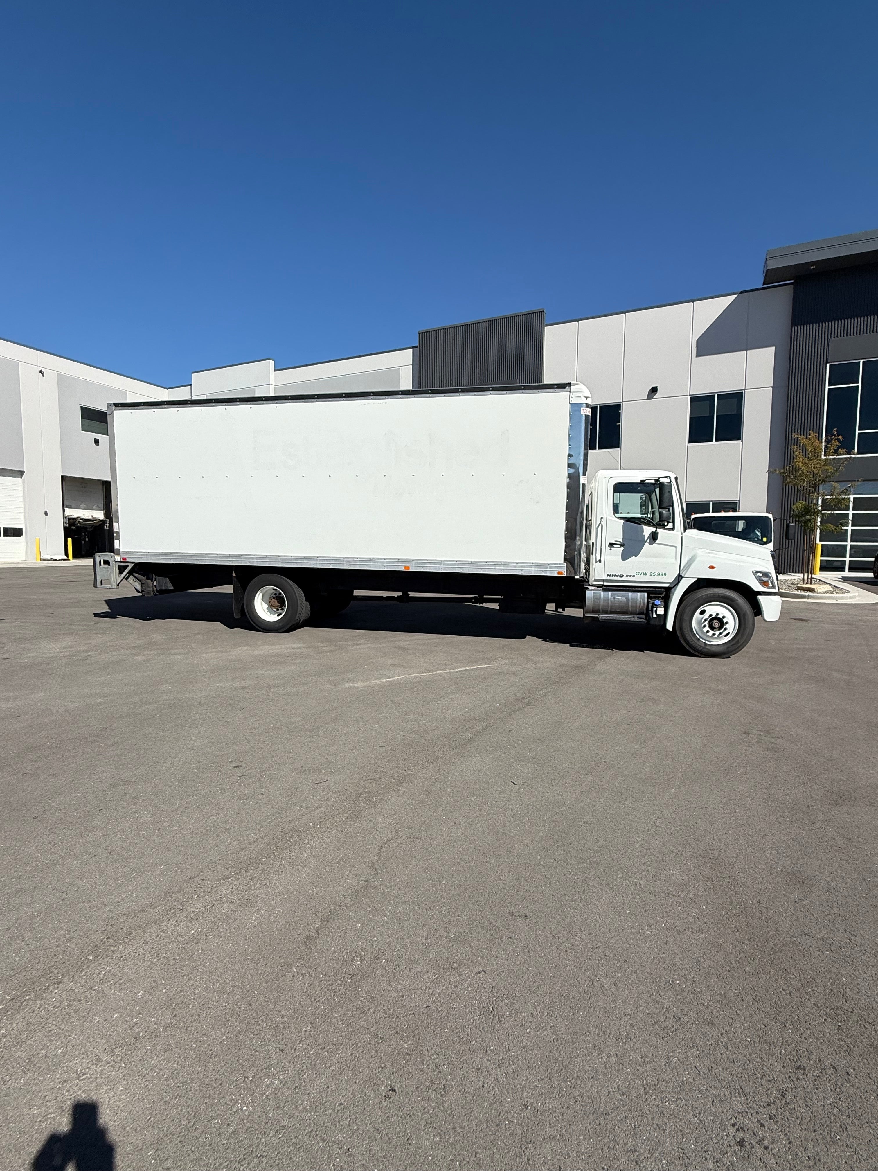USED 2019 HINO 268A 26,000 GVW 26' BOX TRUCK