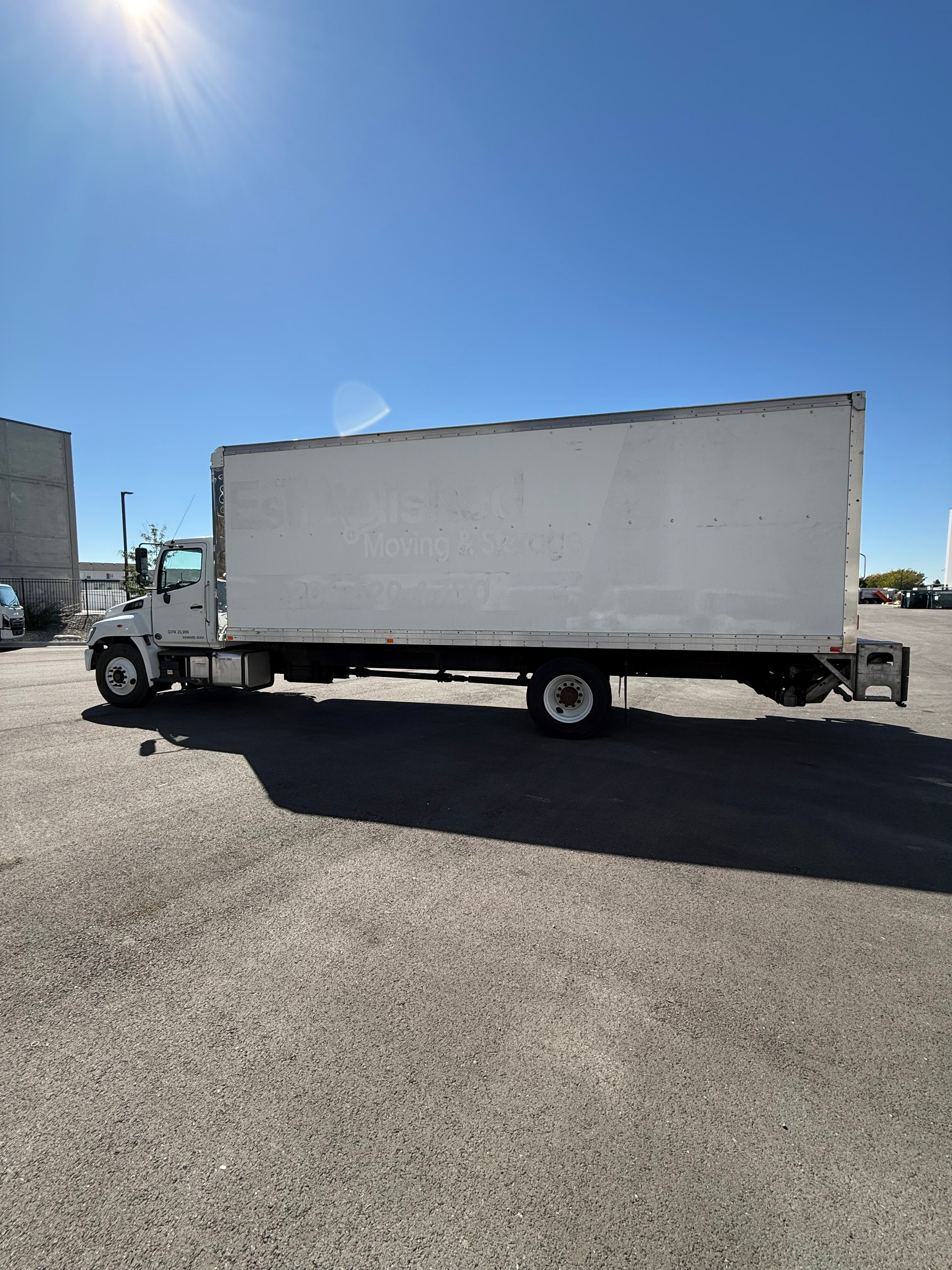 USED 2019 HINO 268A 26,000 GVW 26' BOX TRUCK