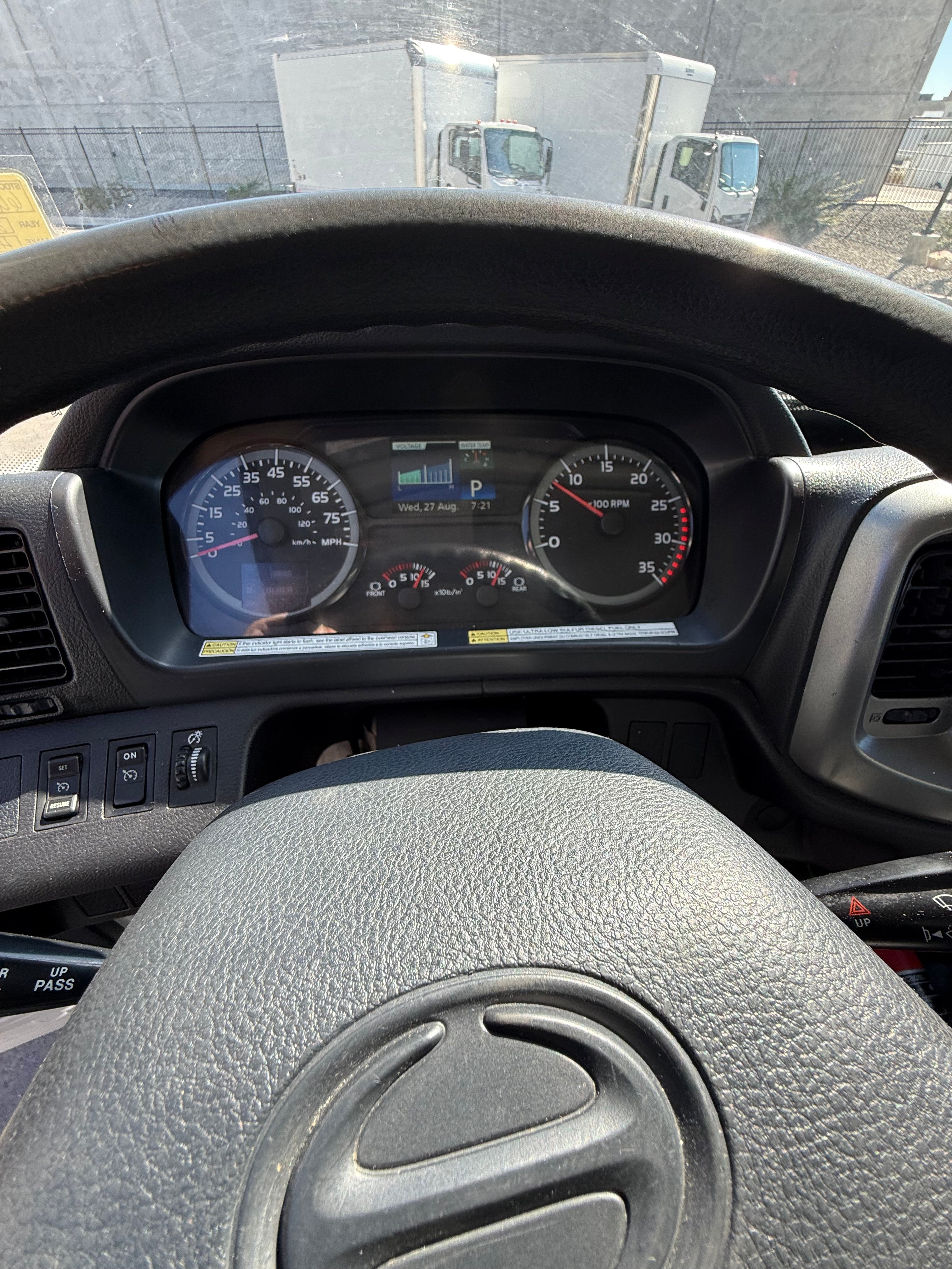 USED 2019 HINO 268A 26,000 GVW 26' BOX TRUCK