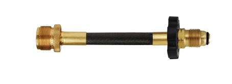 SALE - Marshall Excelsior Thermo Pigtails Soft Nose P.O.L X 1"-20 M. Swivel w/Plastic Handwheel - 60"