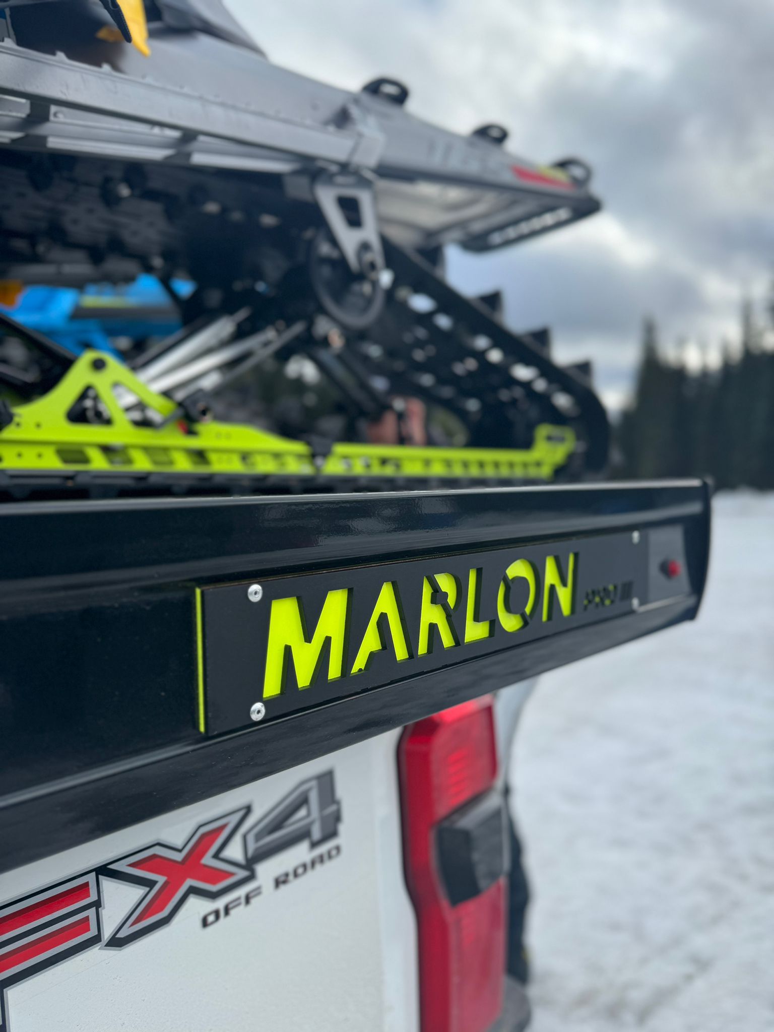 NEW Marlon Xplore Pro III Sled Deck 7' Black