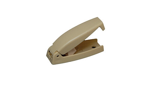 -SALE- RV Designer Plastic Rounded Baggage Door Catch- Beige