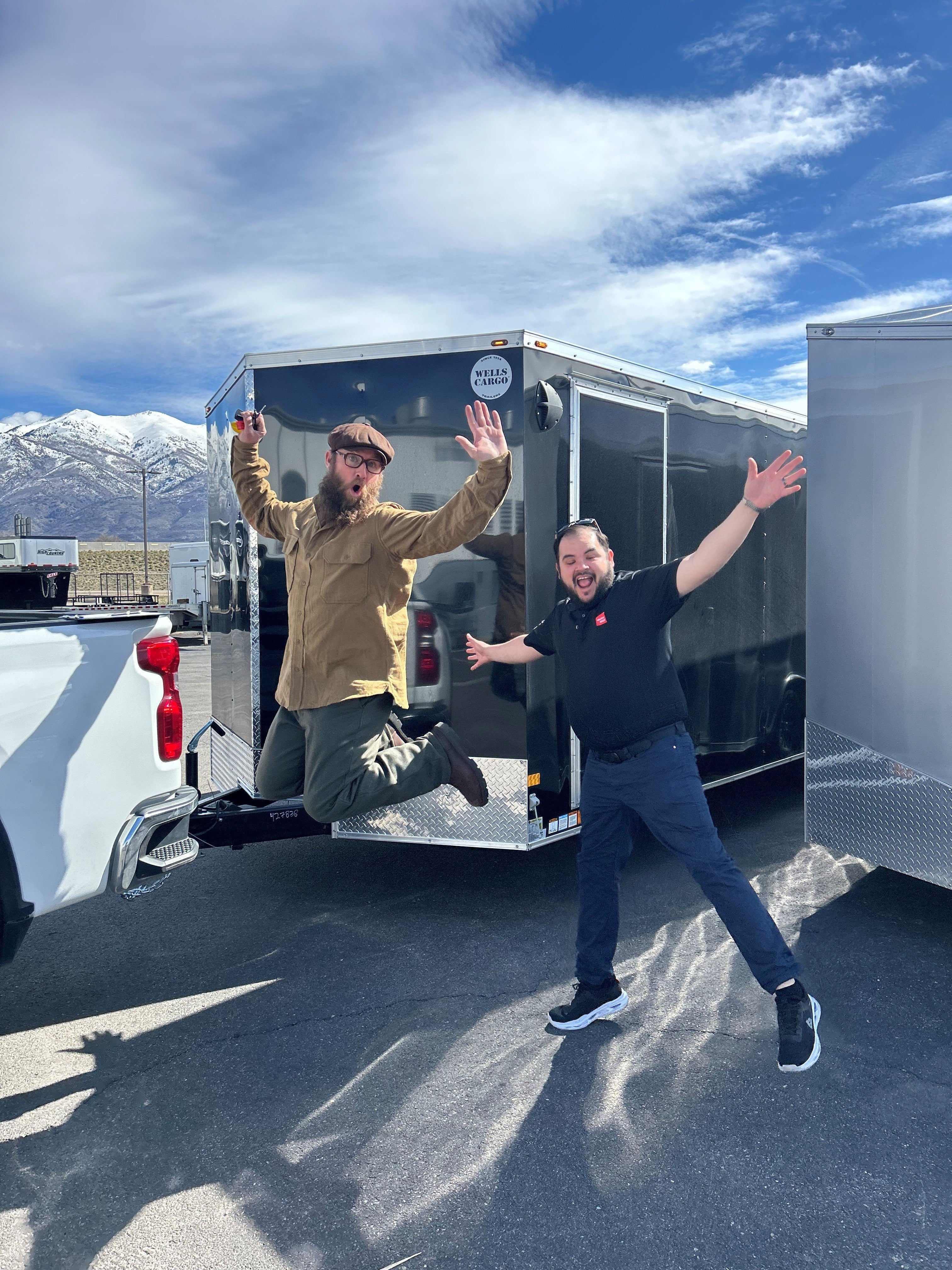 March is the time to buy a cargo trailer.