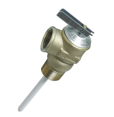 Camco T&P Valve 3 / 4" - w / 4" Probe Coated-150psi