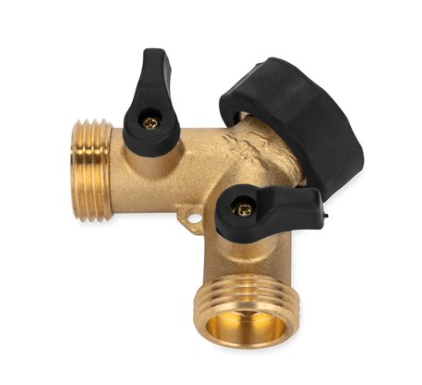 Camco Shut-Off Valve - Brass Y