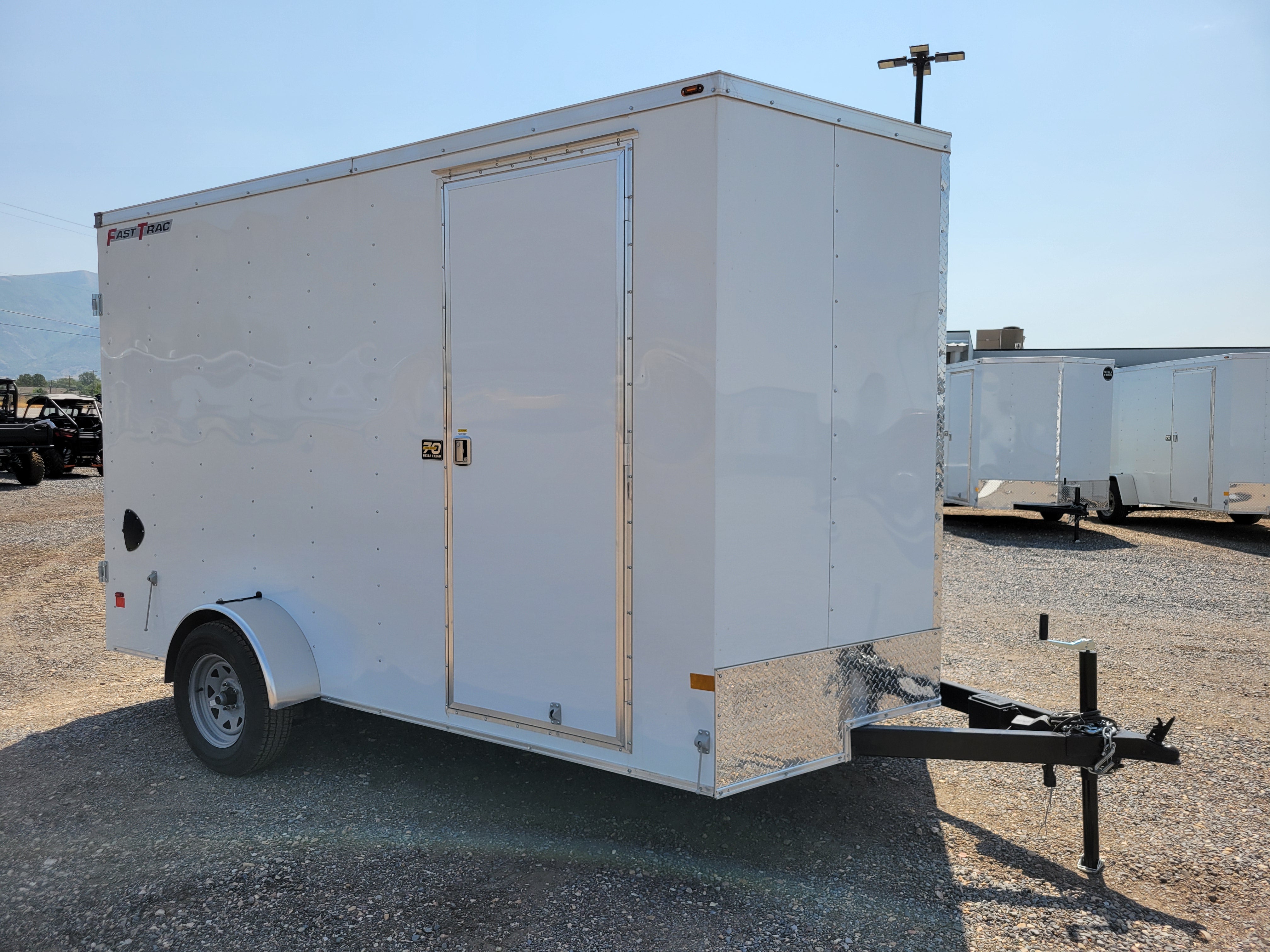 2025 Wells Cargo 7 x 12 Deluxe Enclosed Trailer