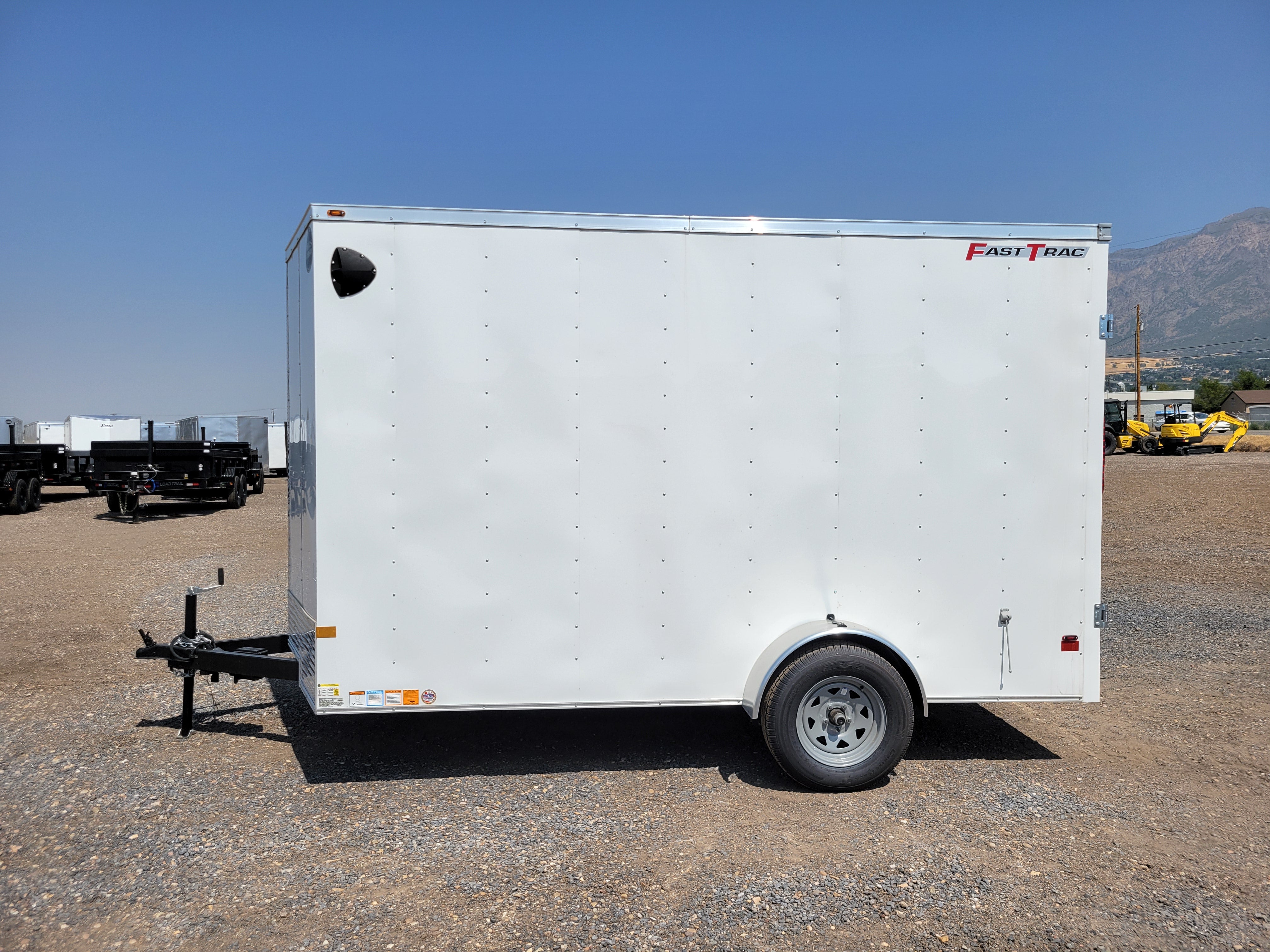 2025 Wells Cargo 7 x 12 Deluxe Enclosed Trailer