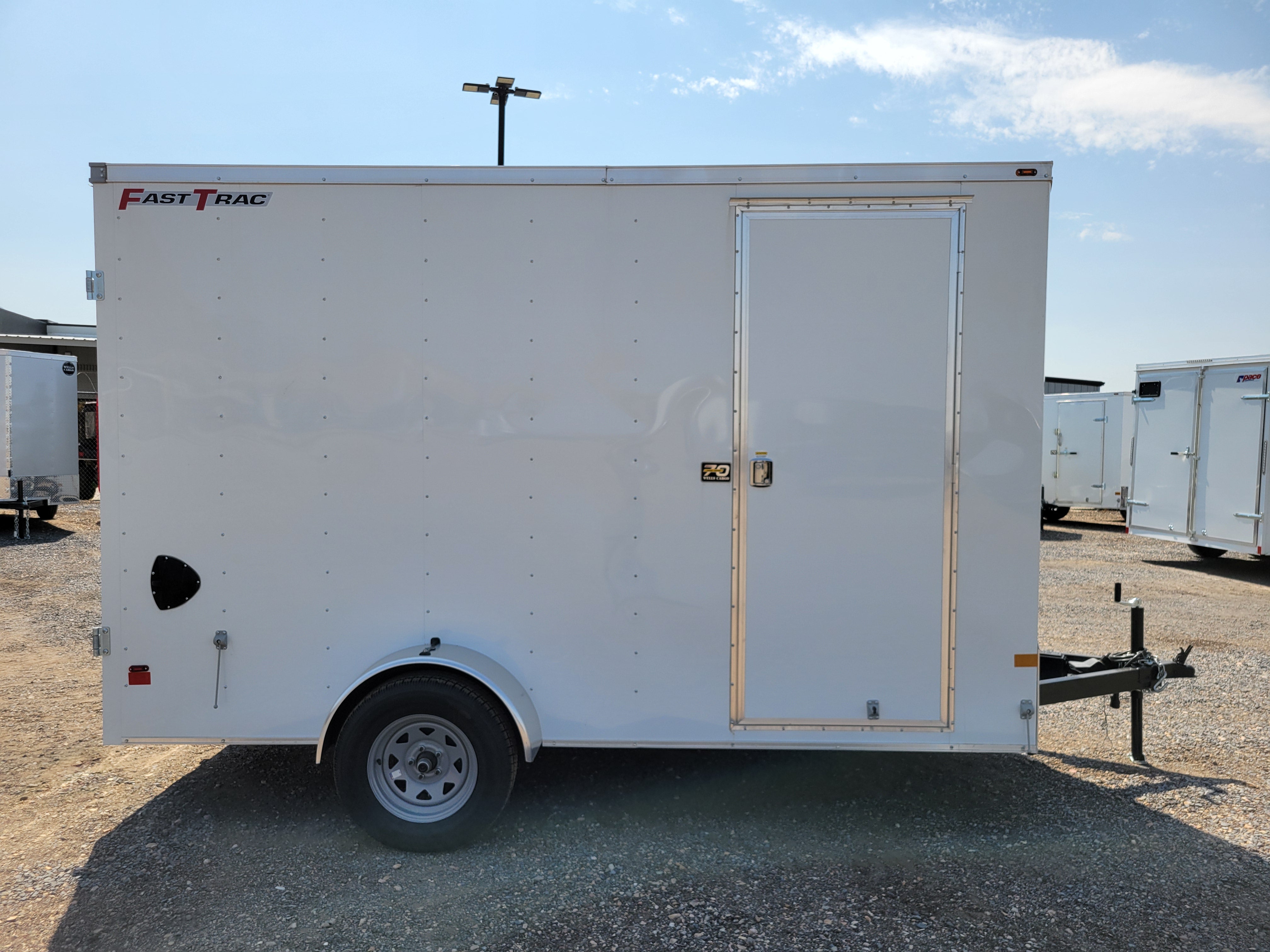 2025 Wells Cargo 7 x 12 Deluxe Enclosed Trailer