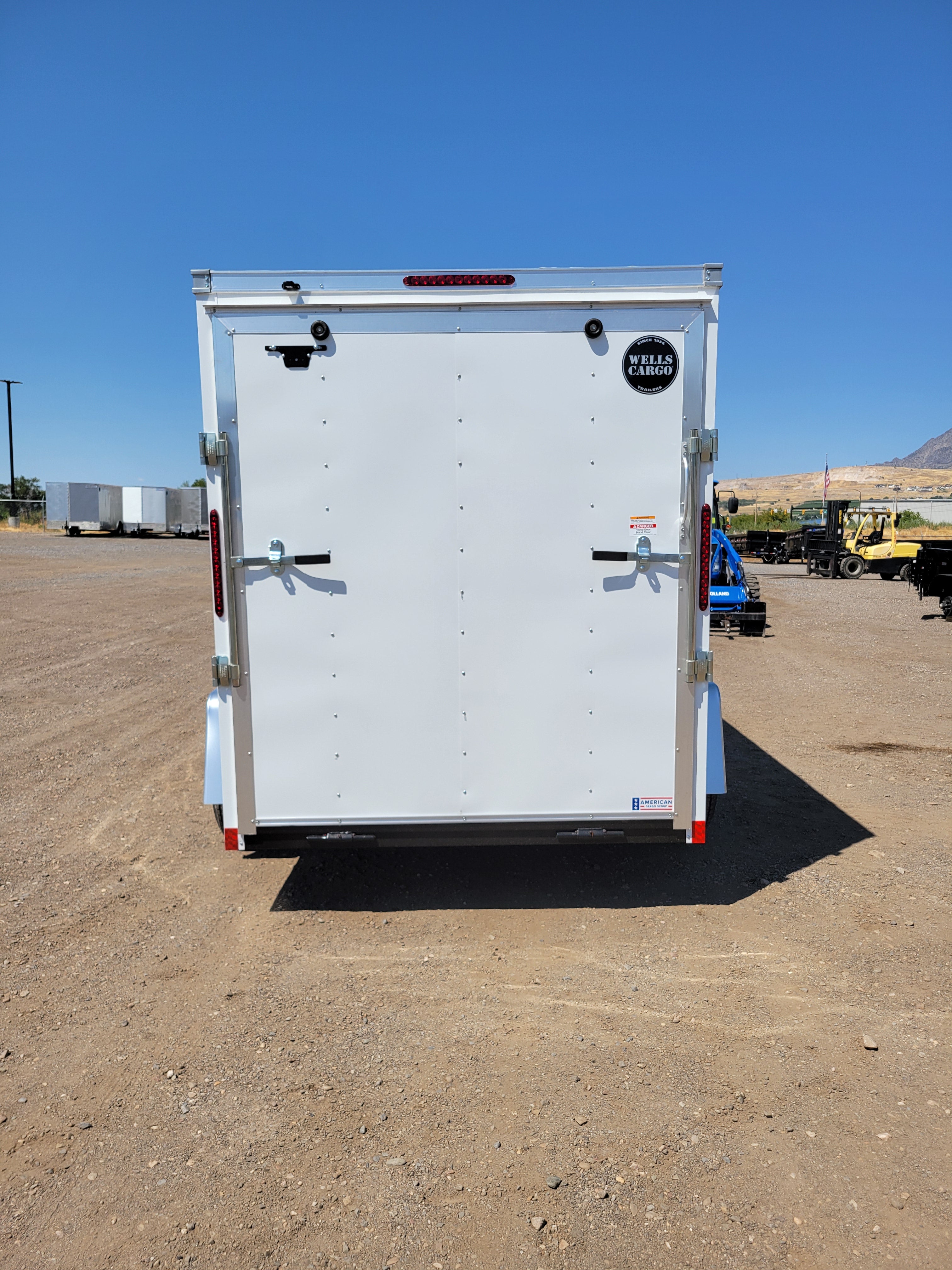 2025 Wells Cargo 6 x 10 Enclosed Trailer