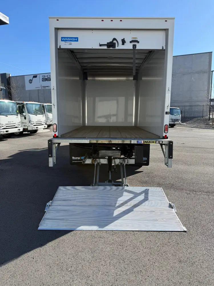 2025 Isuzu NRR Diesel 16’ Box Truck With Liftgate Truck