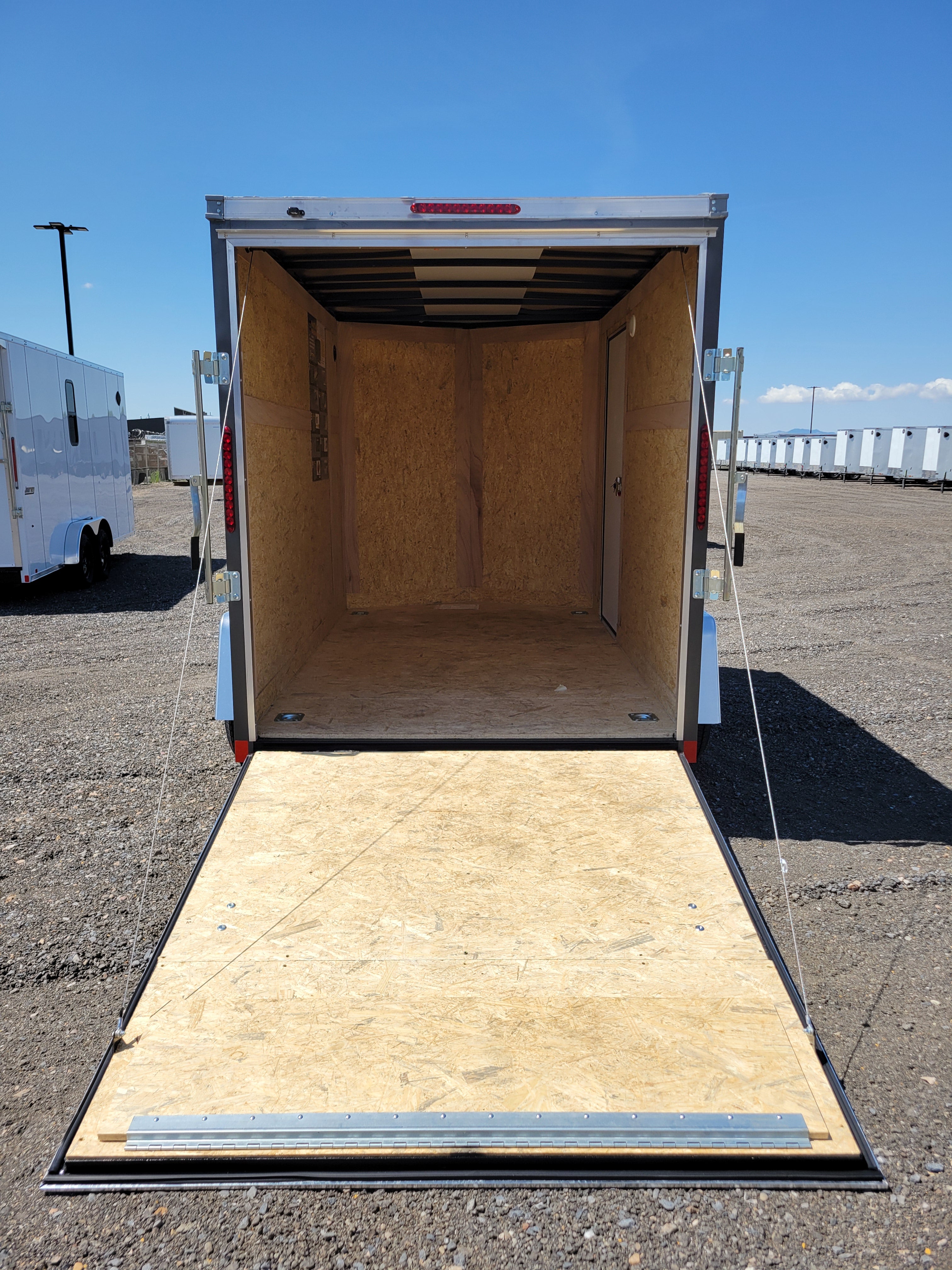 Wells Cargo 6 x 10 Deluxe Enclosed Trailer