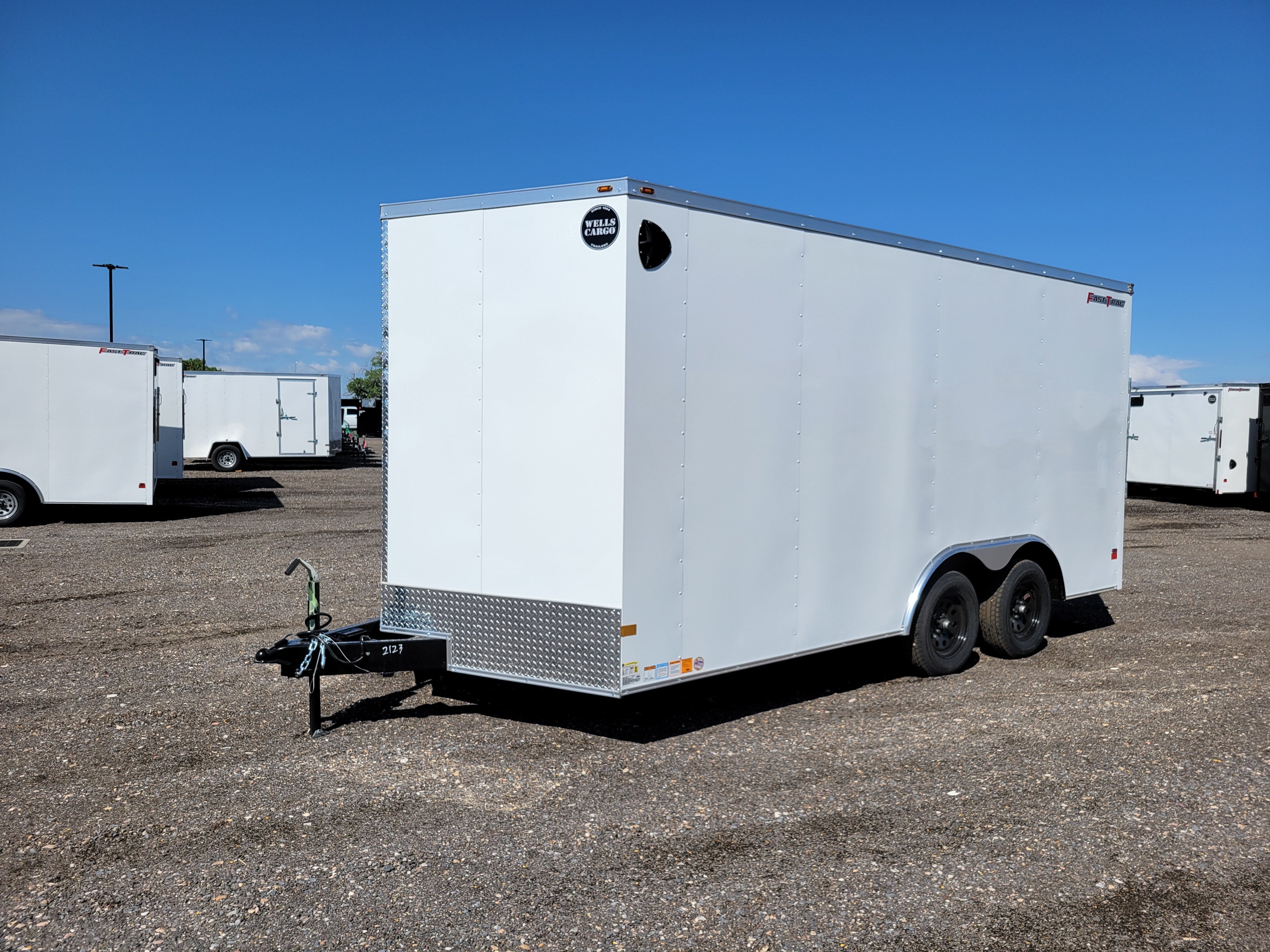 Wells Cargo 8.5 x 16 Deluxe Enclosed Trailer