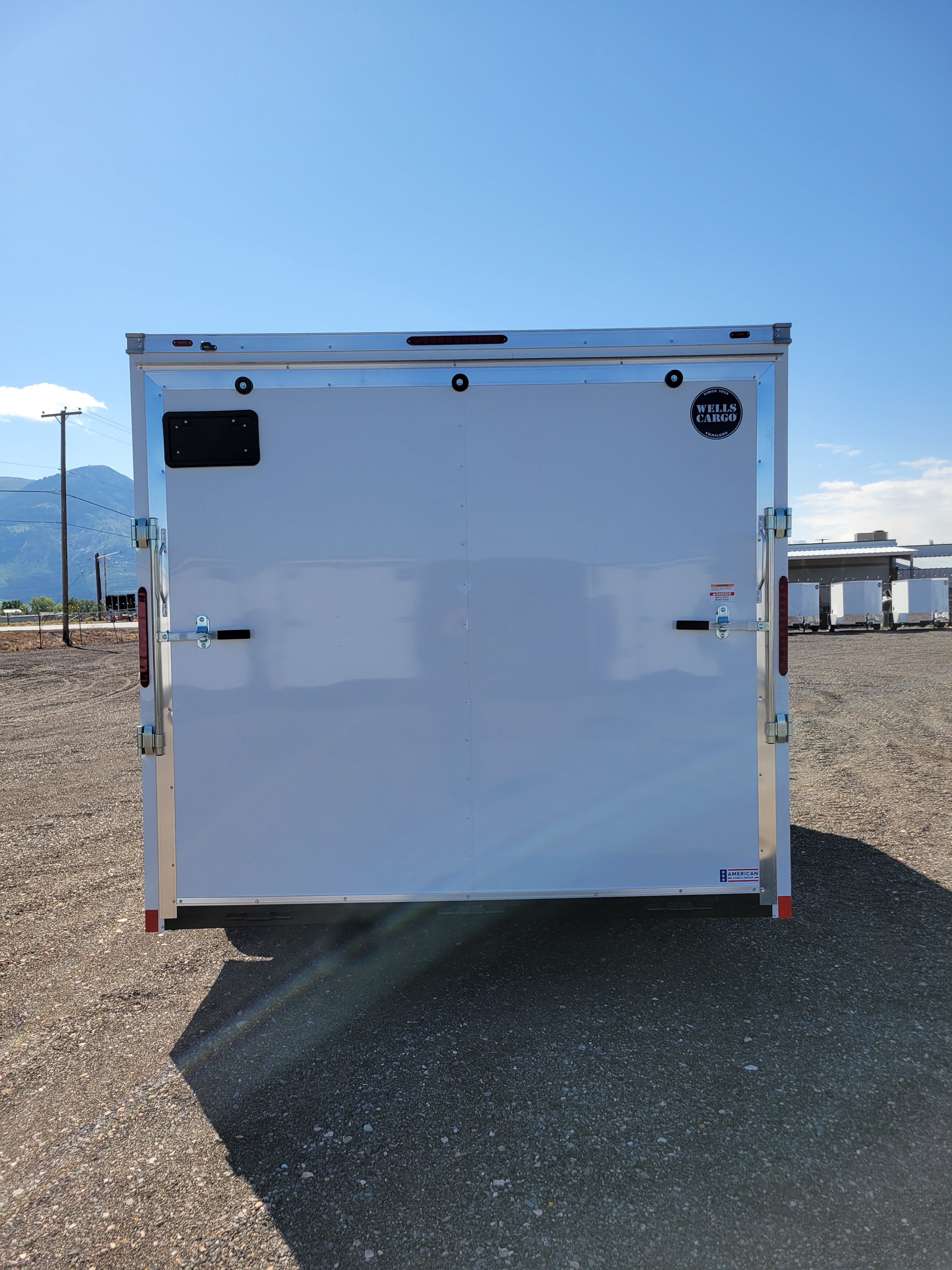 Wells Cargo 8.5 x 16 Deluxe Enclosed Trailer