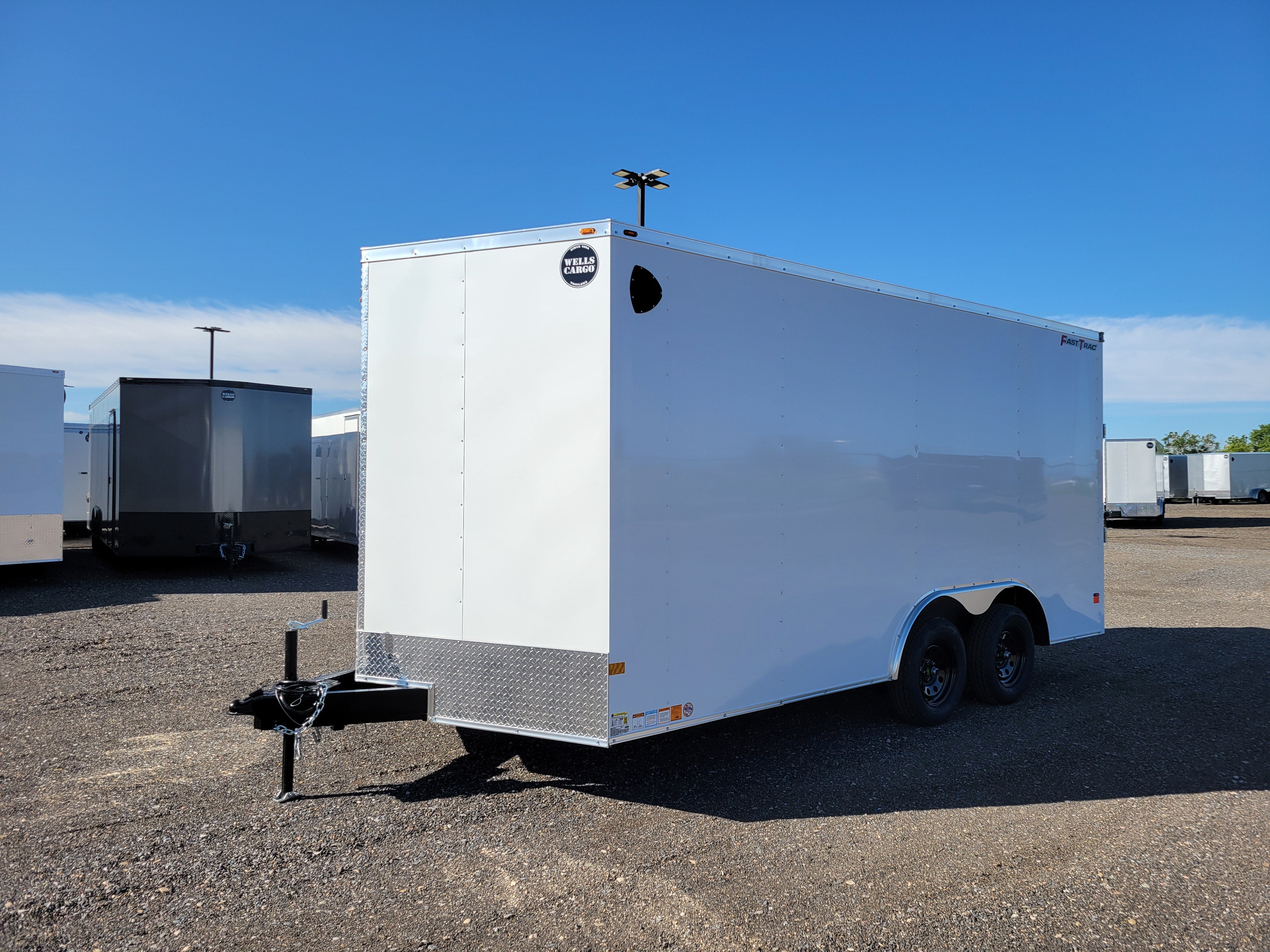 Wells Cargo 8.5 x 16 Deluxe Enclosed Trailer