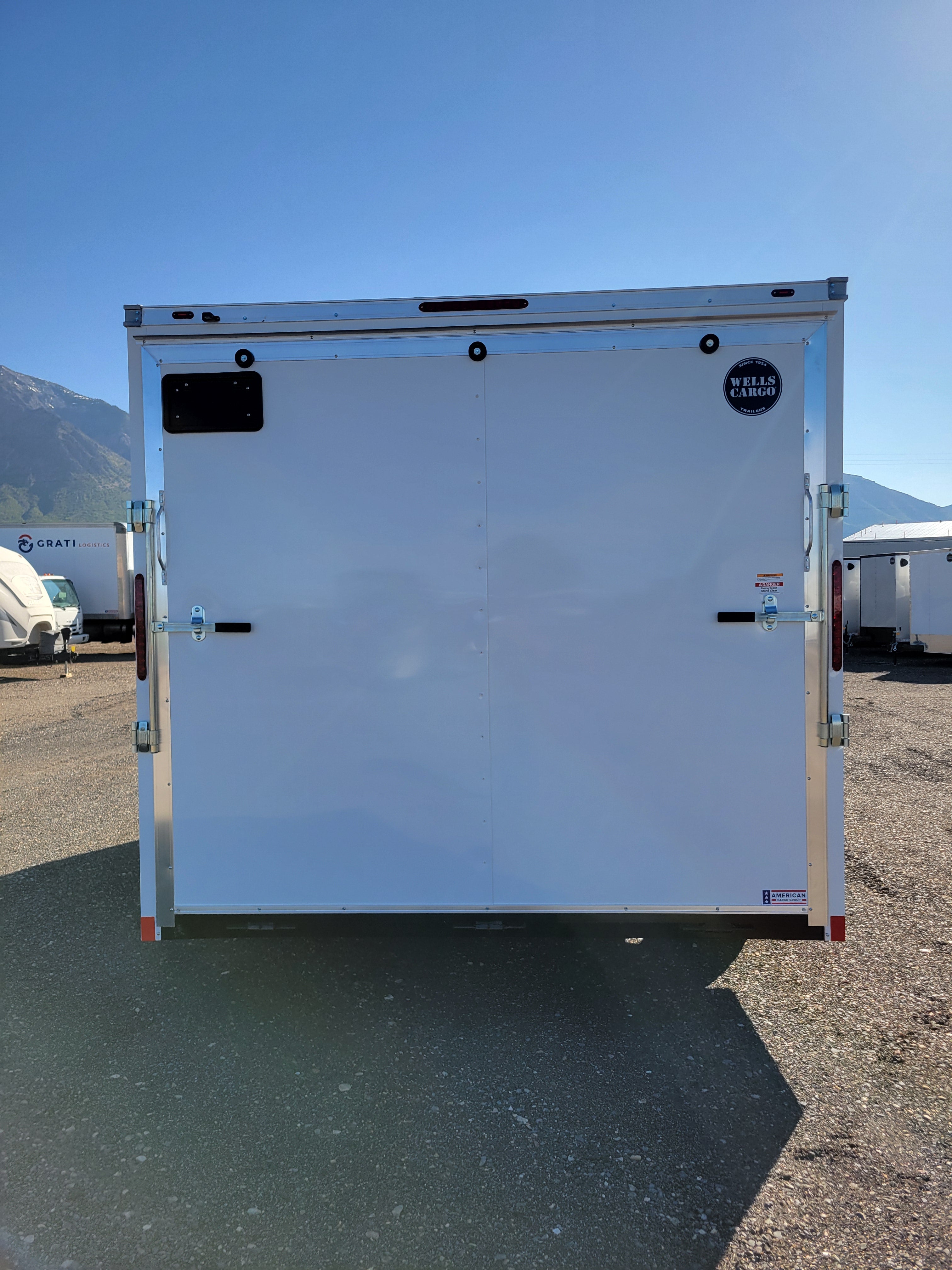 Wells Cargo 8.5 x 16 Deluxe Enclosed Trailer