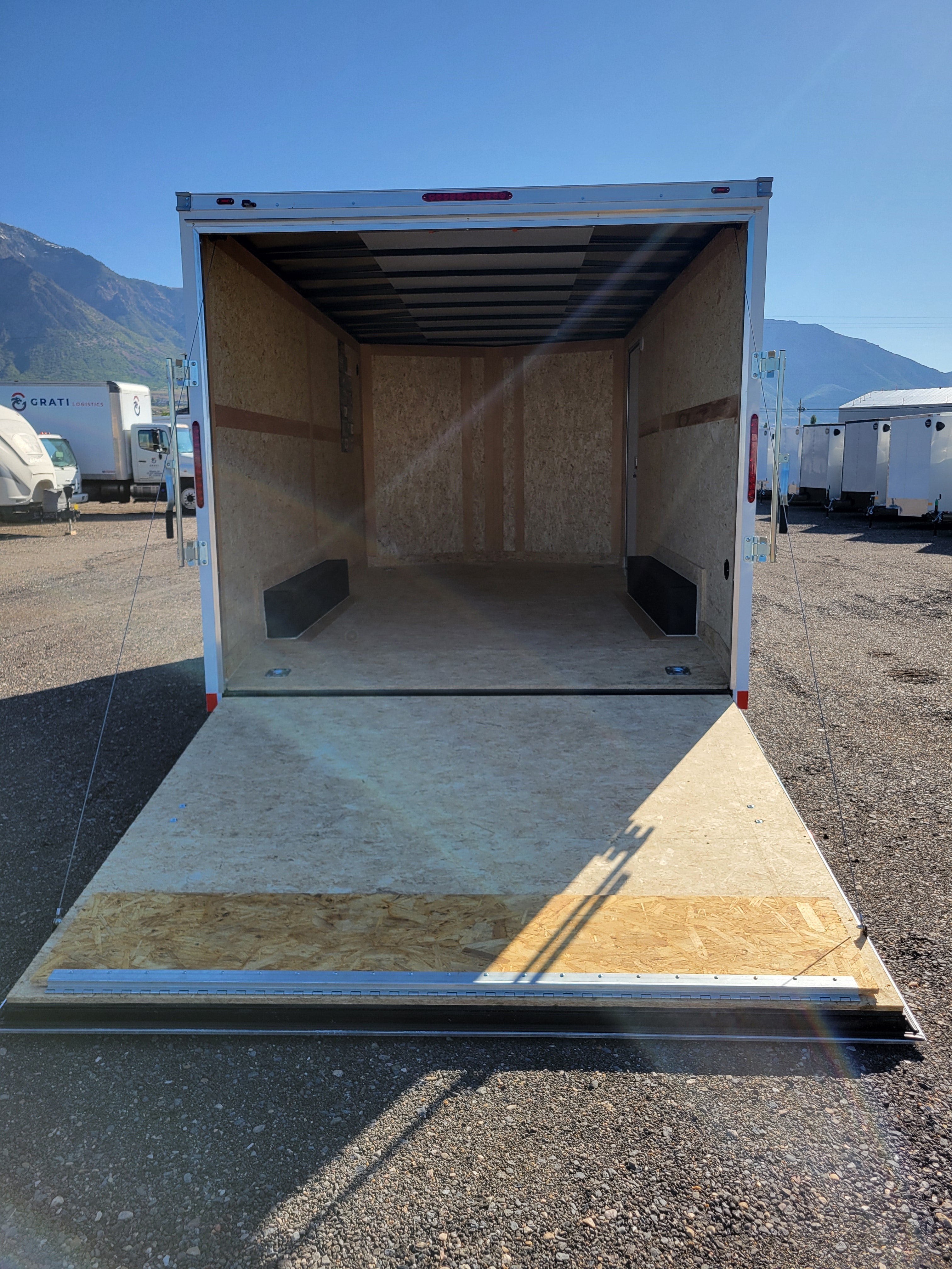 Wells Cargo 8.5 x 16 Deluxe Enclosed Trailer