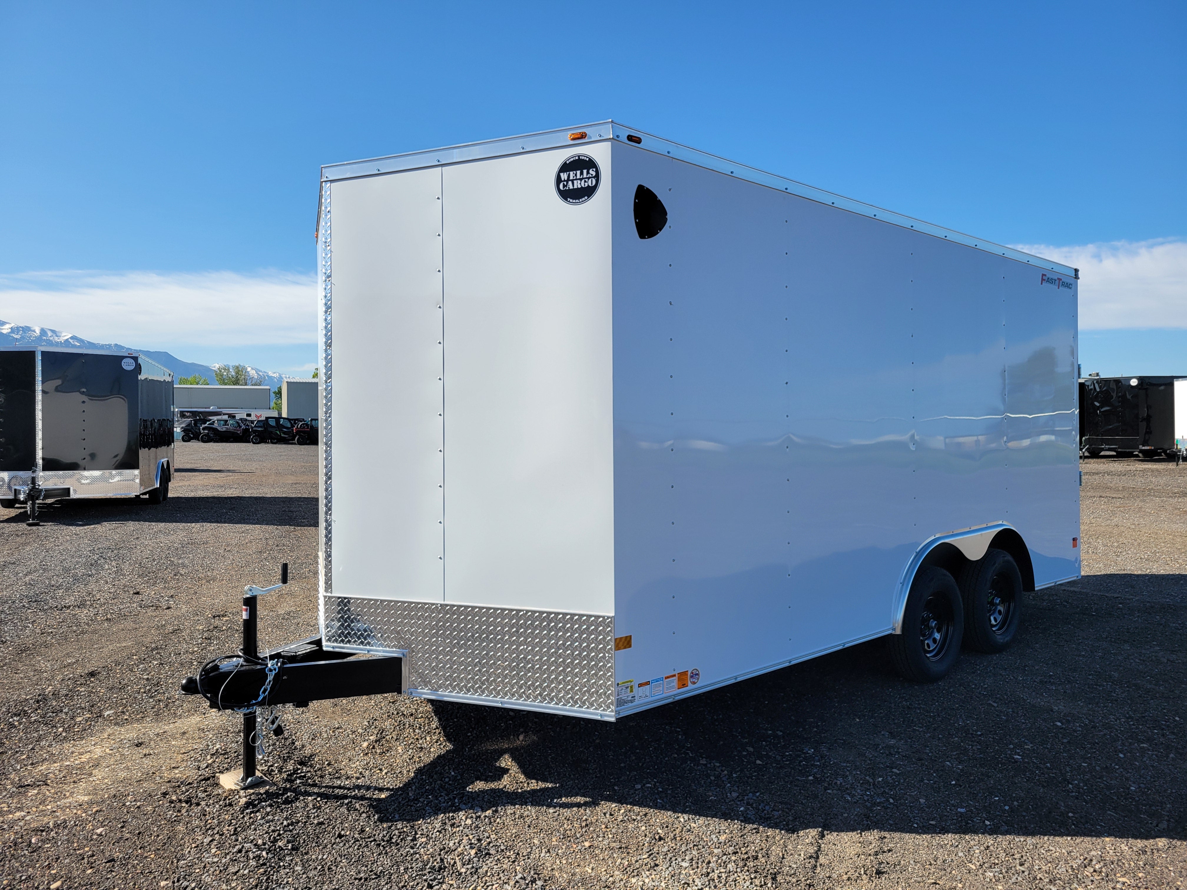 Wells Cargo 8.5 x 16 Deluxe Enclosed Trailer