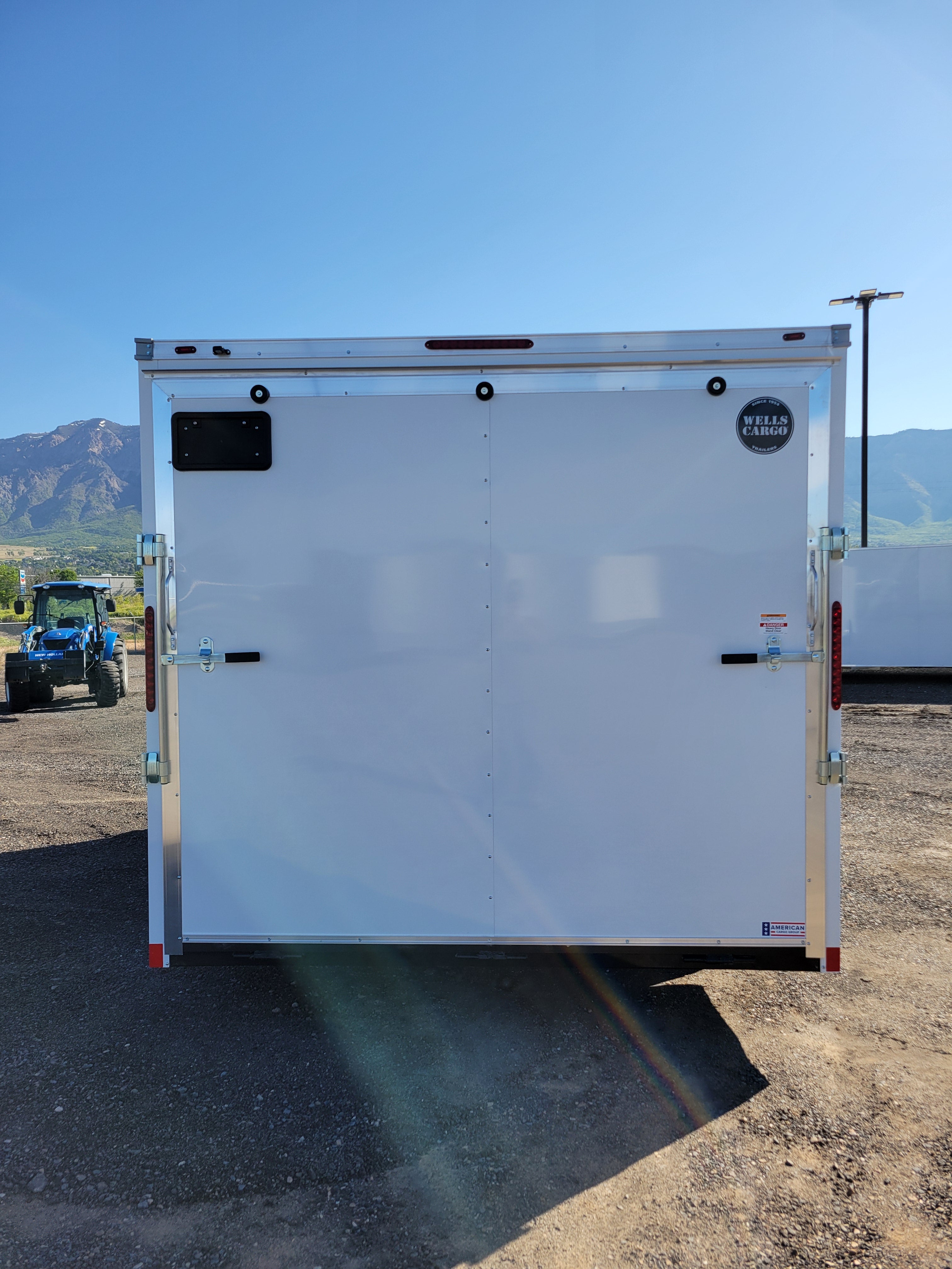 Wells Cargo 8.5 x 16 Deluxe Enclosed Trailer