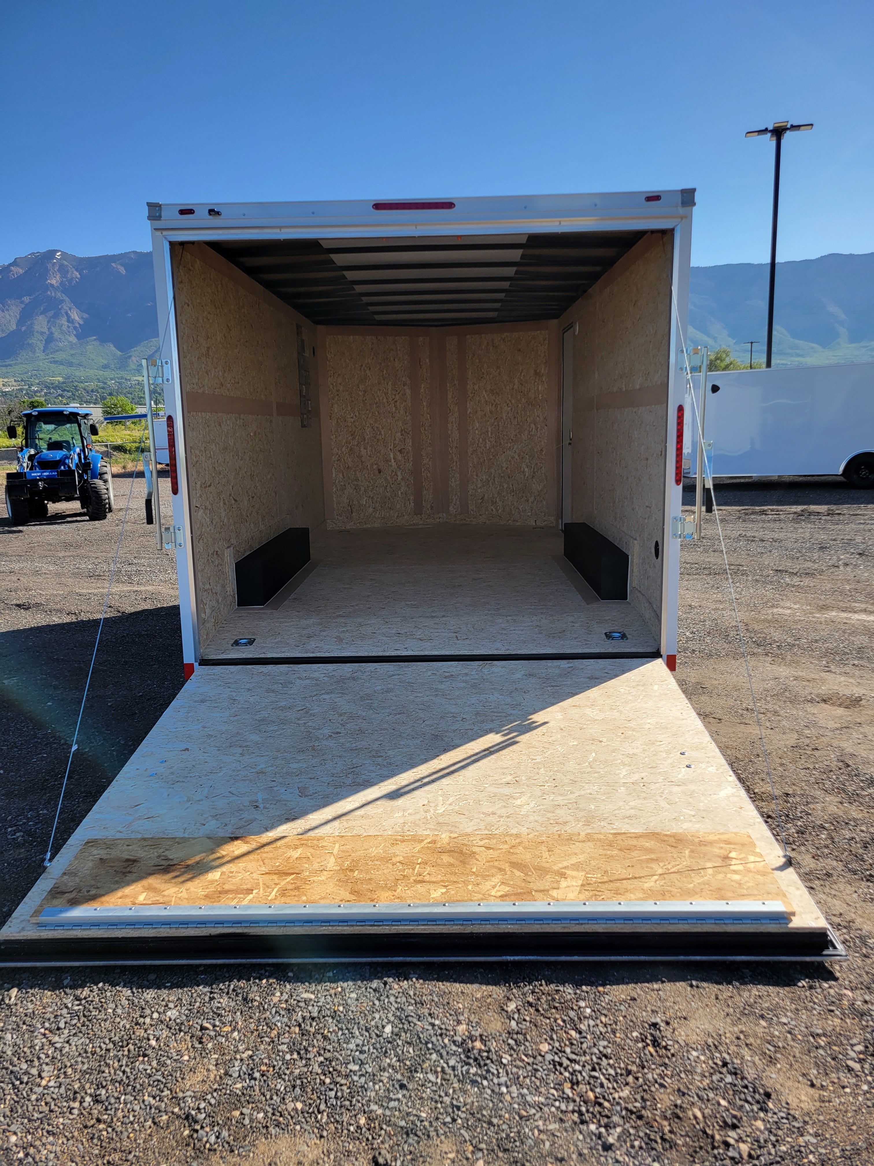 Wells Cargo 8.5 x 16 Deluxe Enclosed Trailer