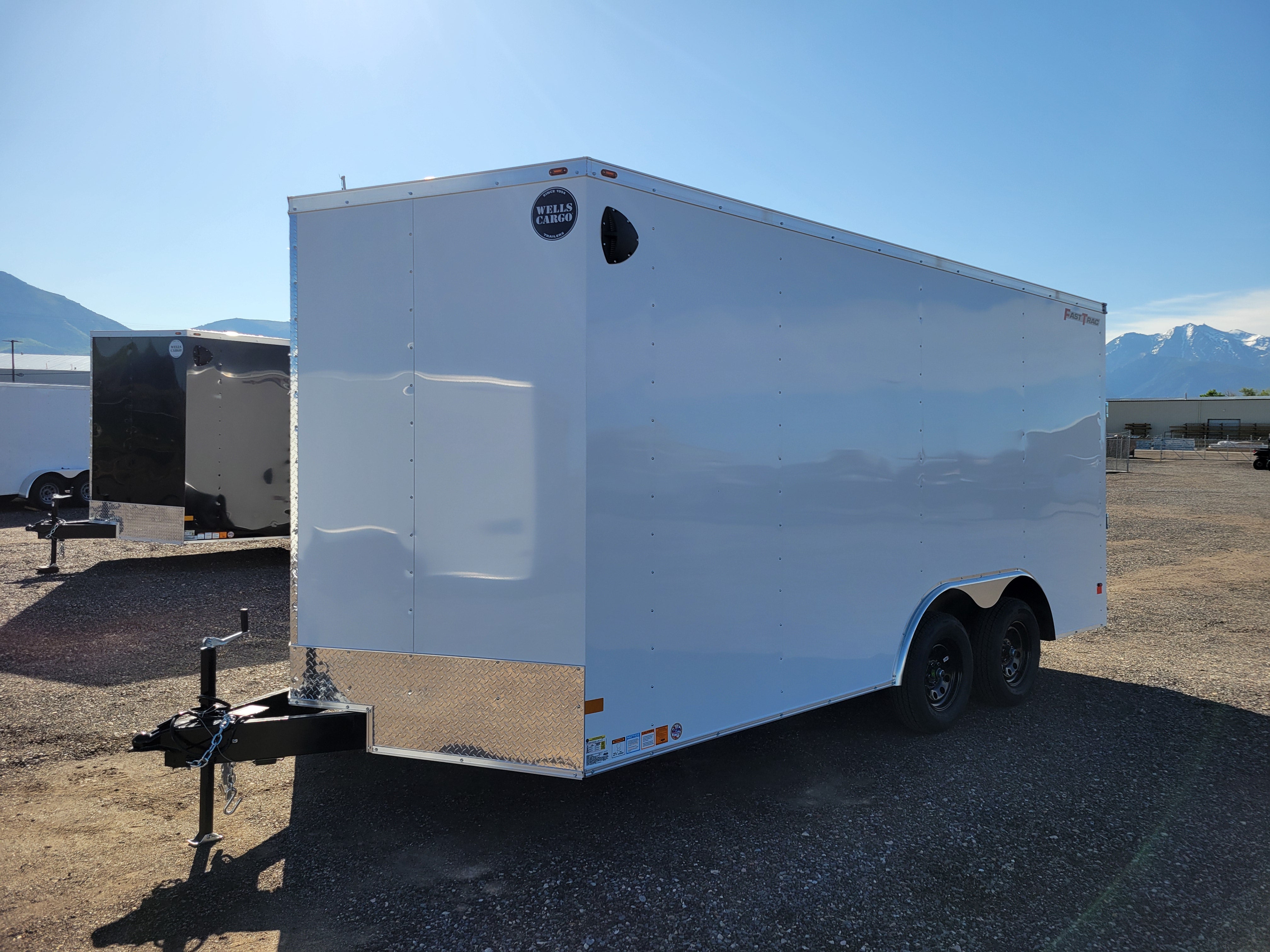 Wells Cargo 8.5 x 16 Deluxe Enclosed Trailer