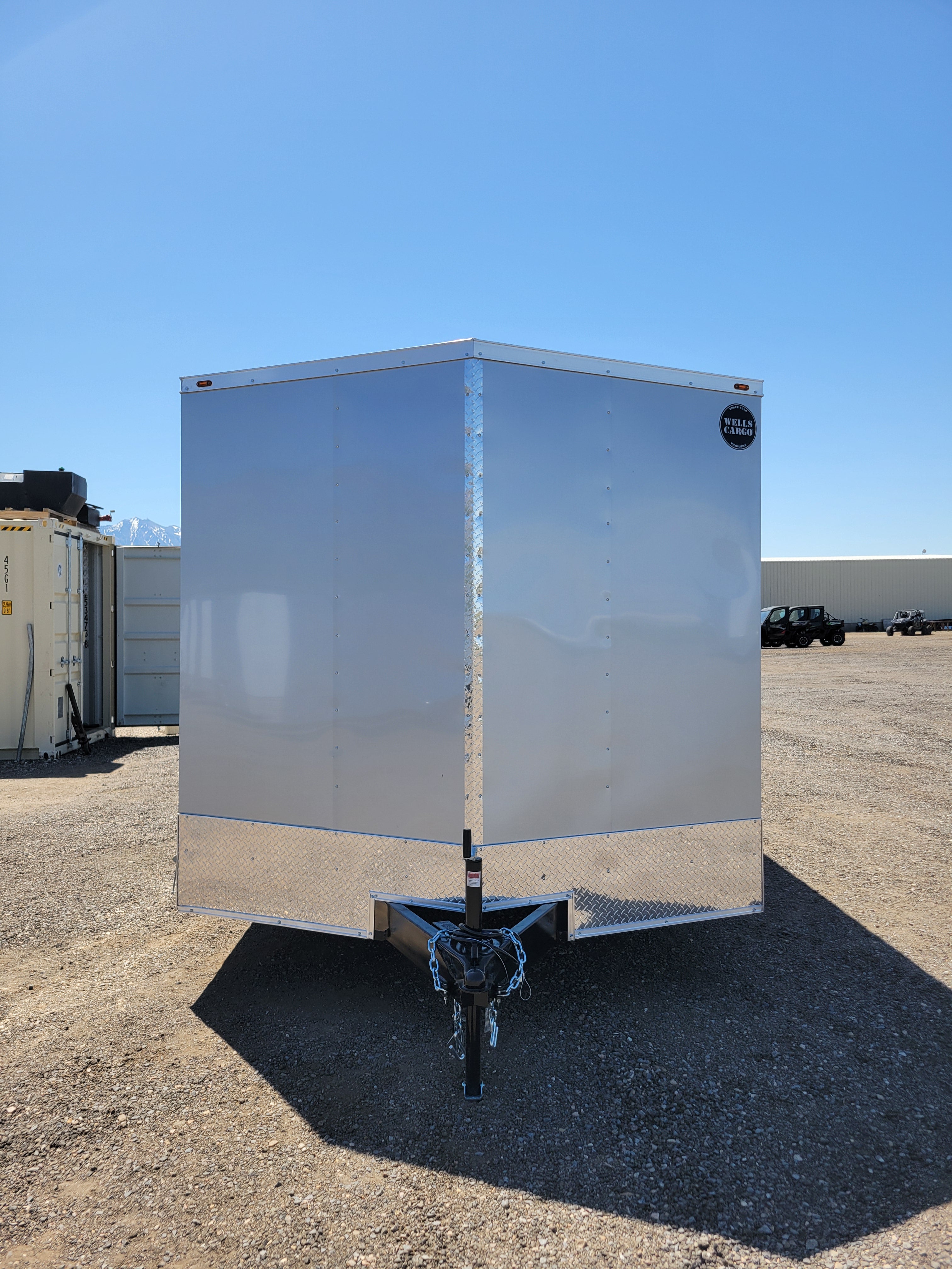 Wells Cargo 8.5 x 16 Deluxe Enclosed Trailer