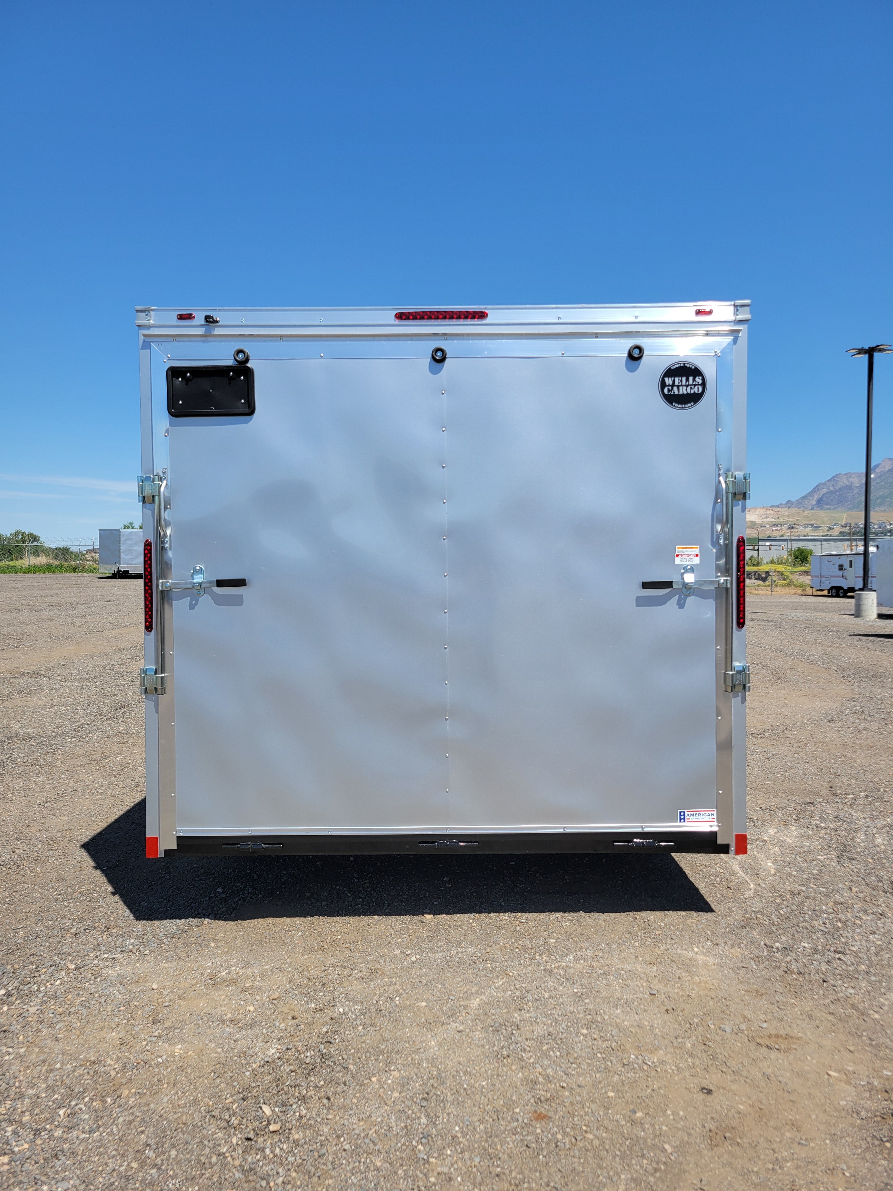 Wells Cargo 8.5 x 16 Deluxe Enclosed Trailer