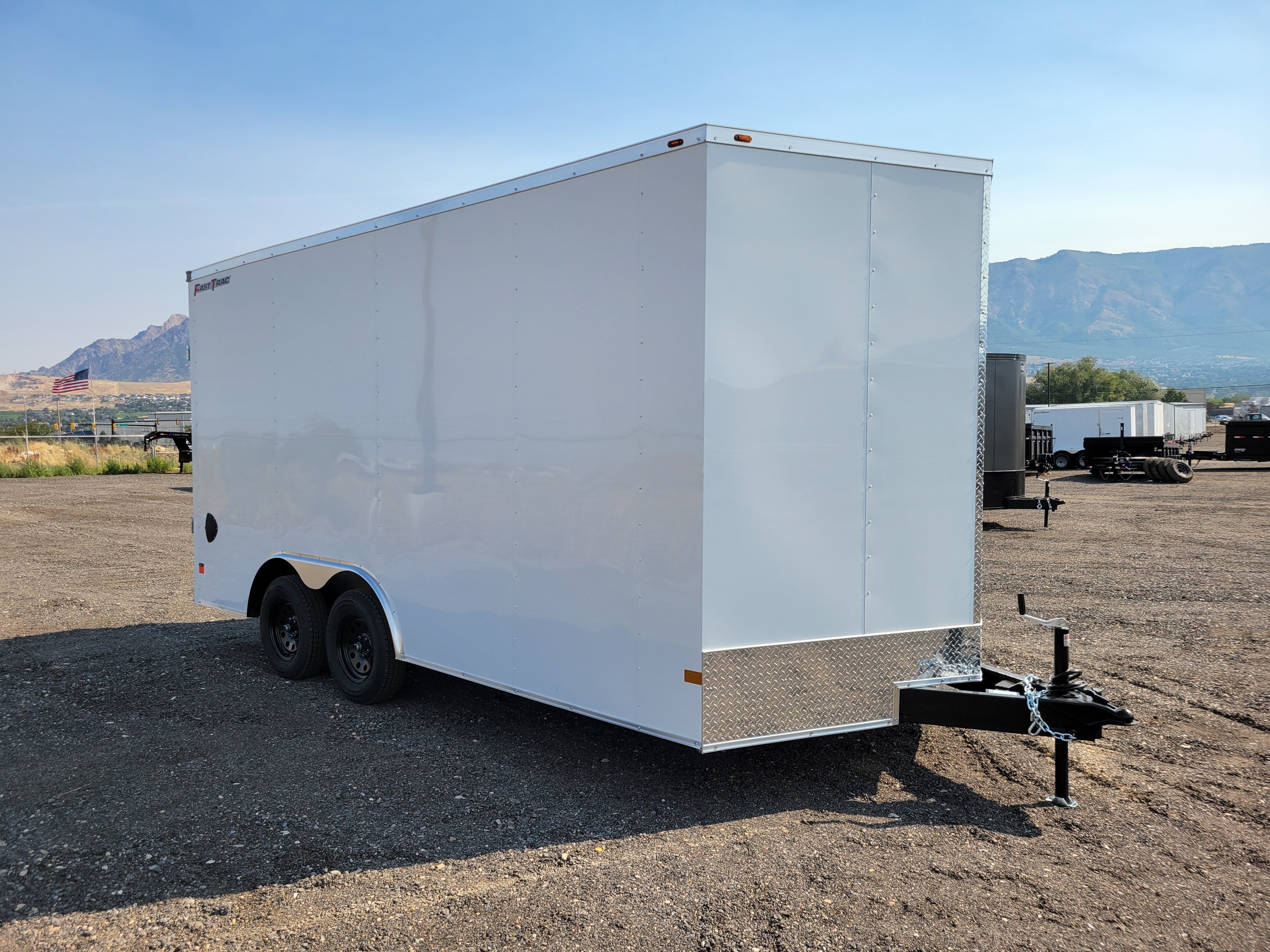Wells Cargo 8.5 x 16 Deluxe Enclosed Trailer