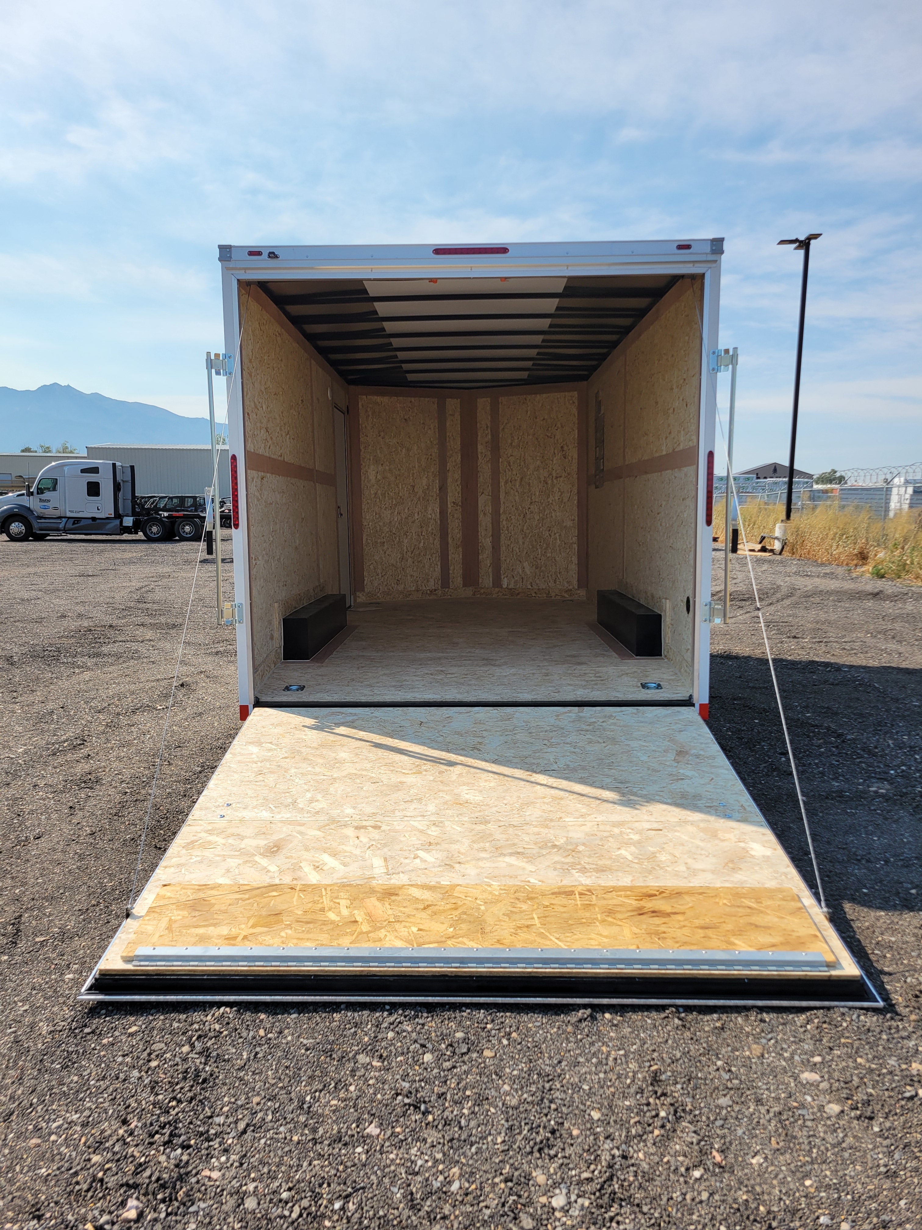Wells Cargo 8.5 x 16 Deluxe Enclosed Trailer