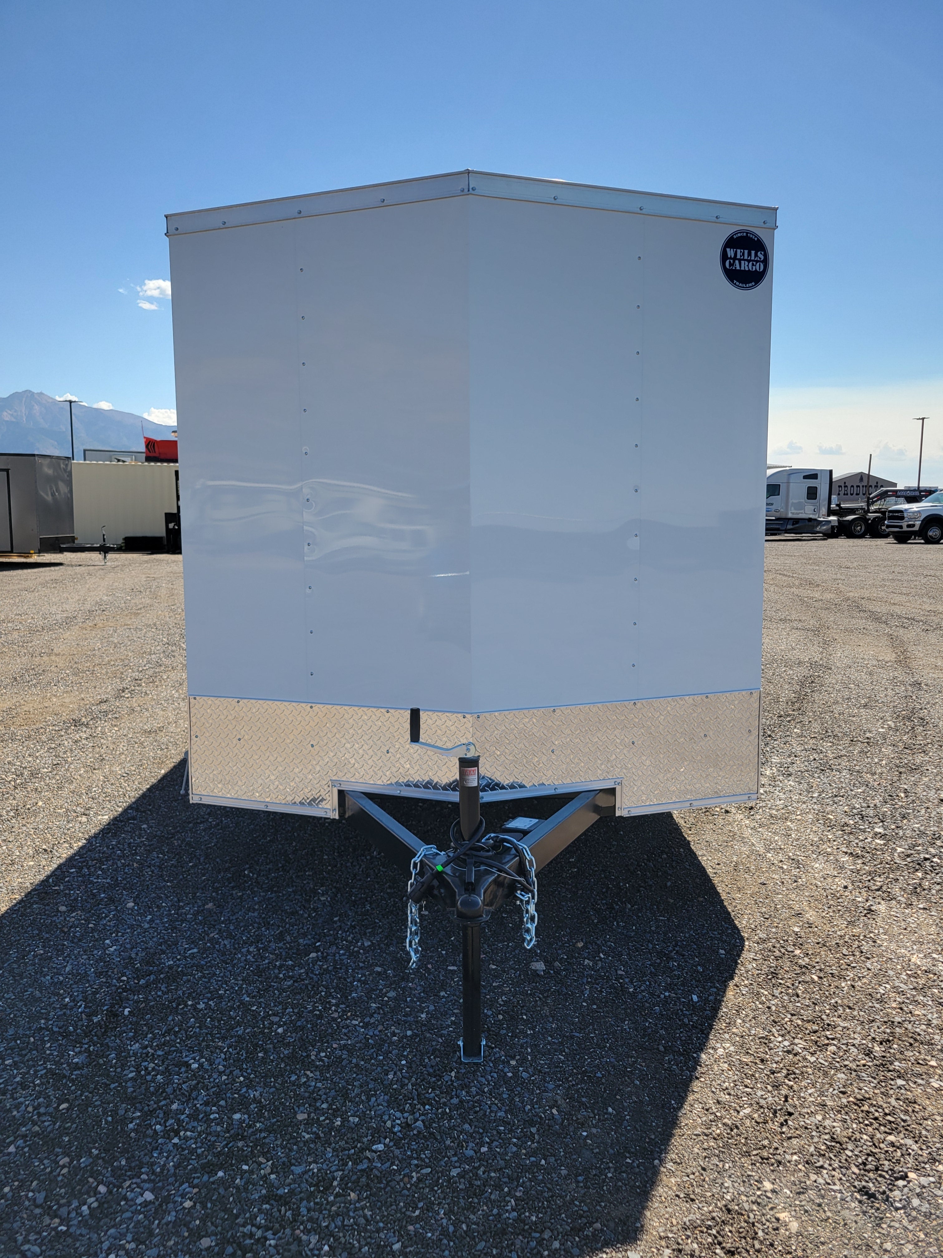Wells Cargo 7 x 14 Deluxe Enclosed Trailer