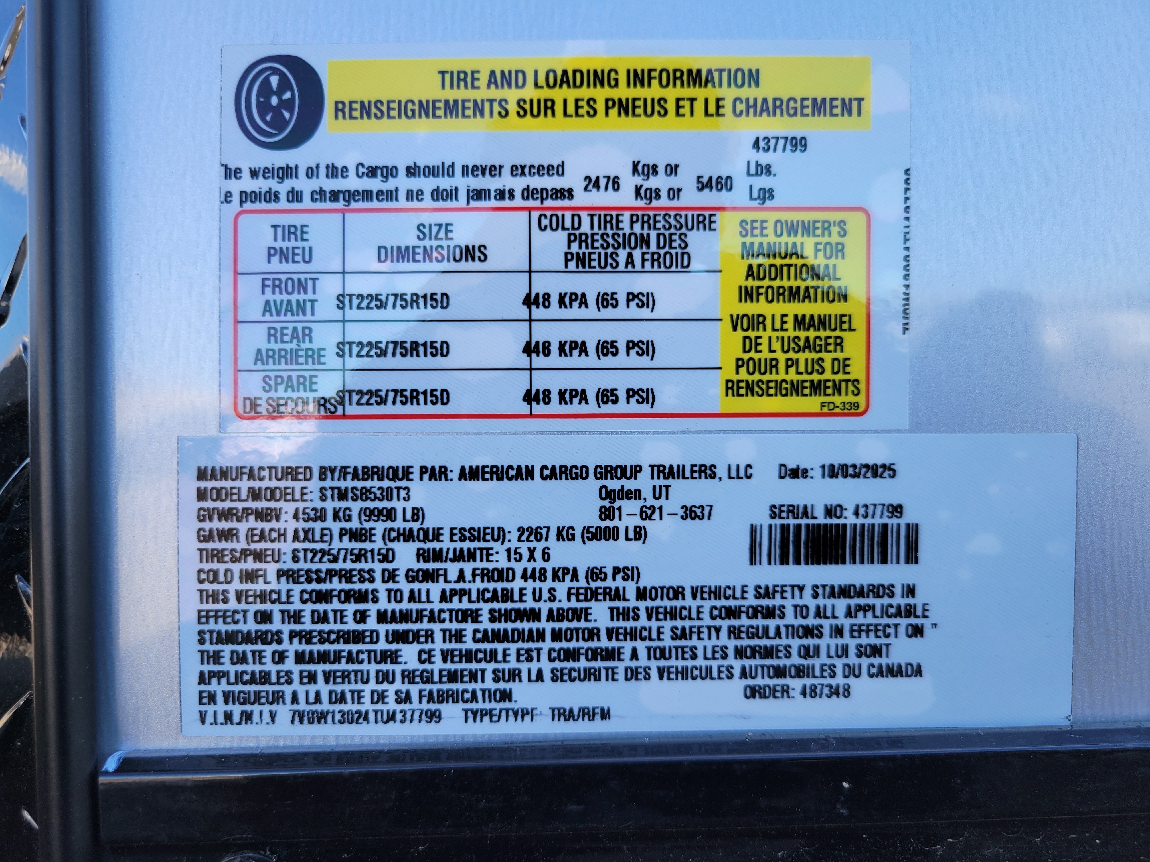 Wells Cargo 8.5 x 28 Enclosed Trailer